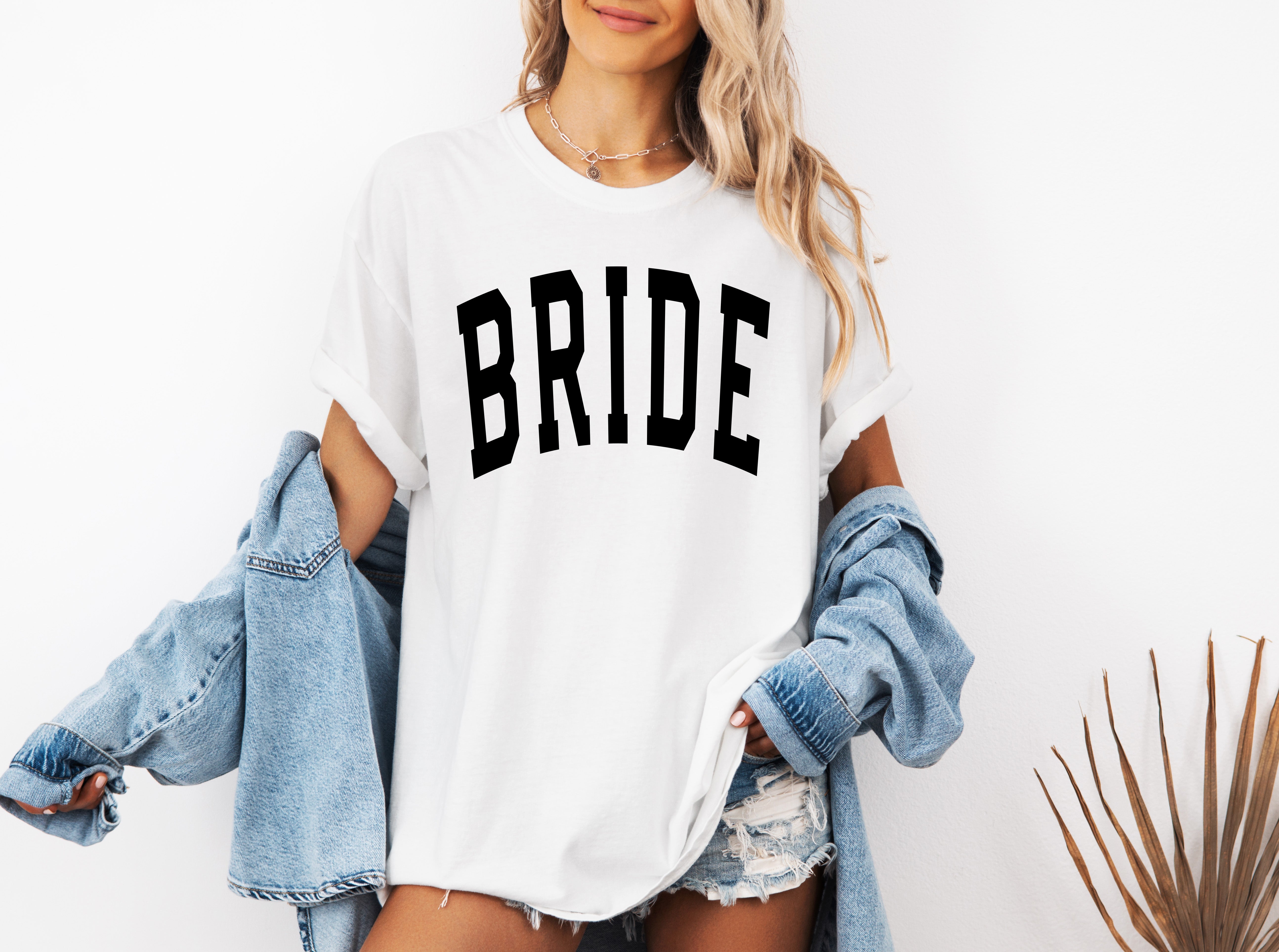 Bride Mrs Honeymoon Comfort Colors Garment Dyed T Shirt