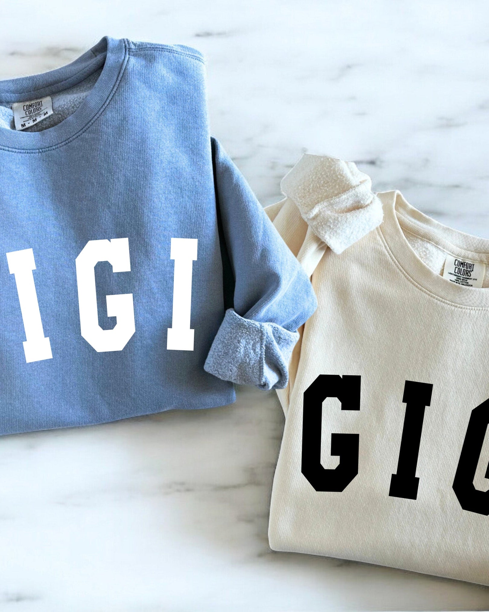 Gigi Grandma Garment Dyed Comfort Colors Sweatshirt