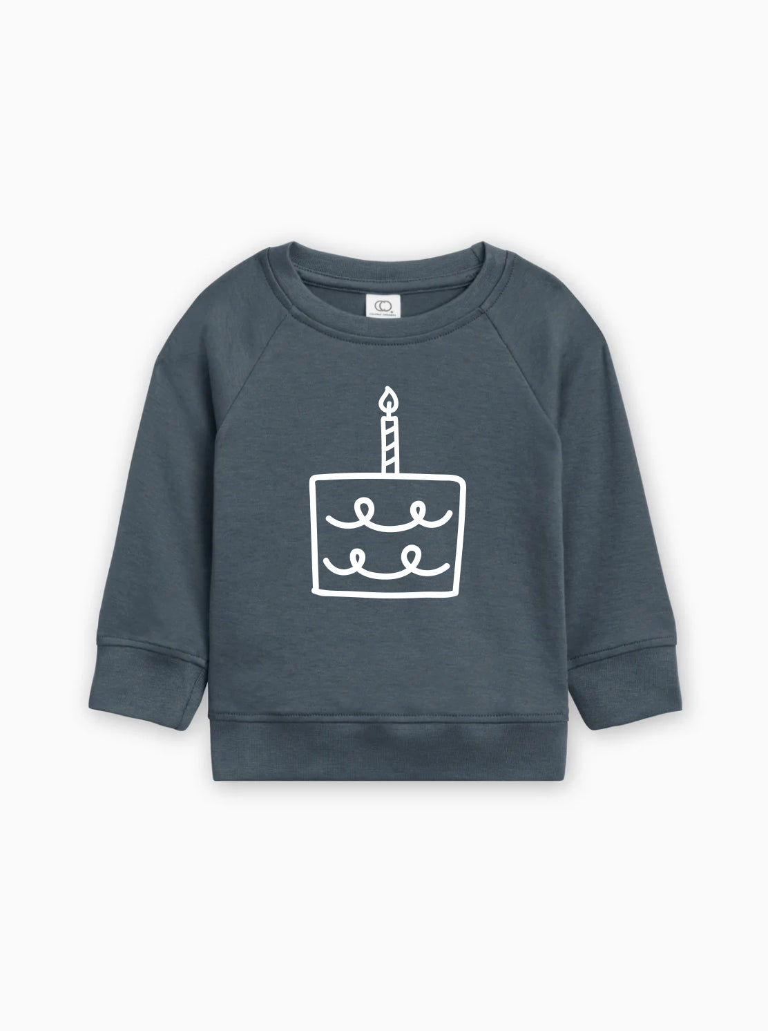 One Birthday Cake 1st Birthday Organic Cotton Pullover