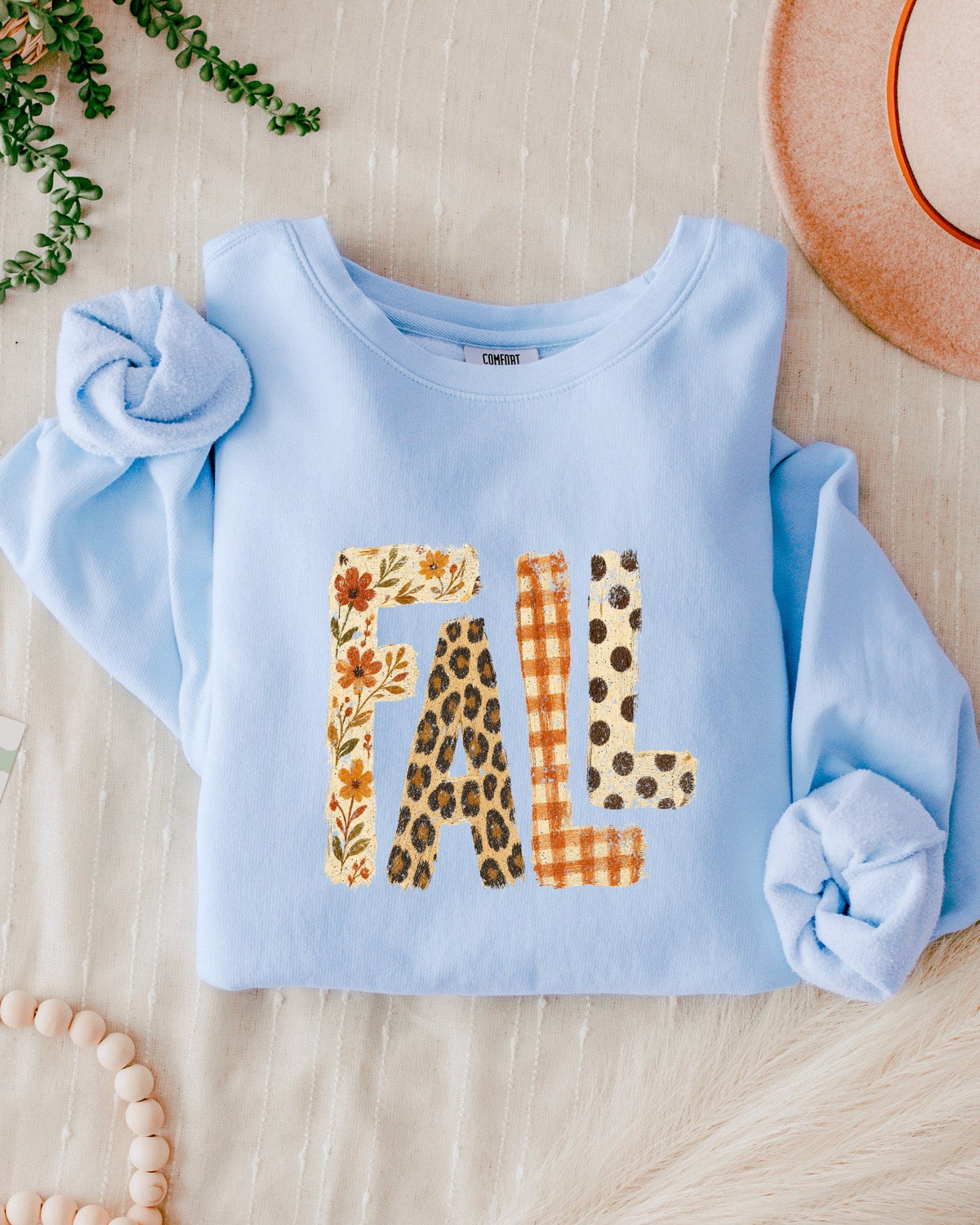 Fall Cozy Season Comfort Colors Sweatshirt for Women, Thanksgiving Outfit Gift