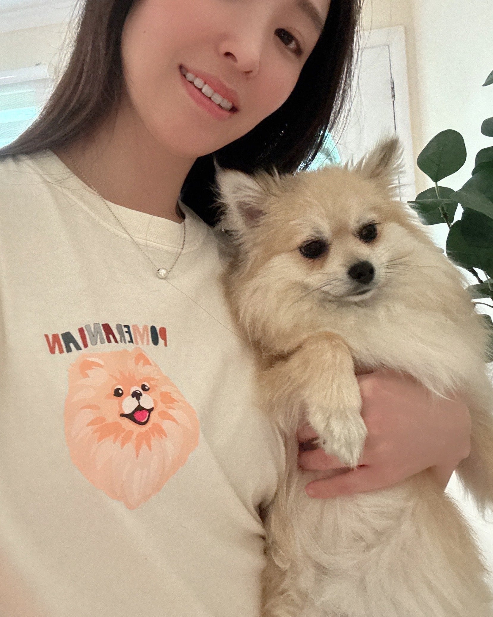 Pomeranian Dog Comfort Colors T Shirt