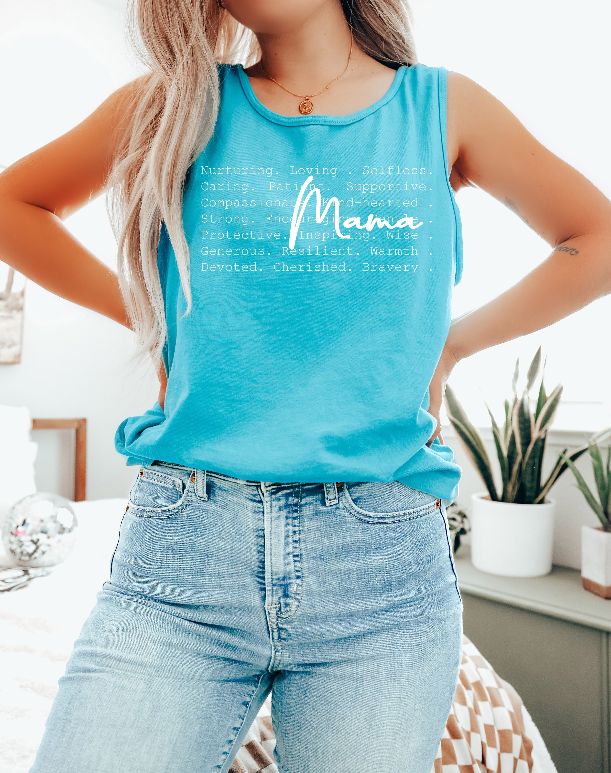 Mama Comfort Colors Tank Top (definition)