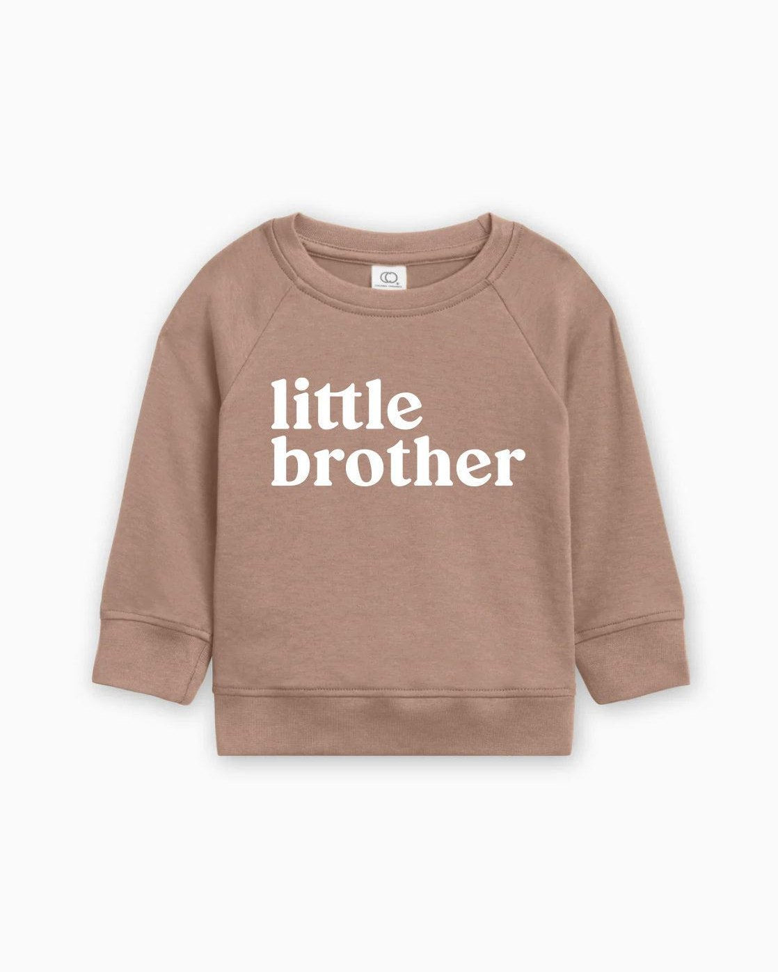 Little Brother Organic Cotton Baby Toddler Boy Pullover (Serif)