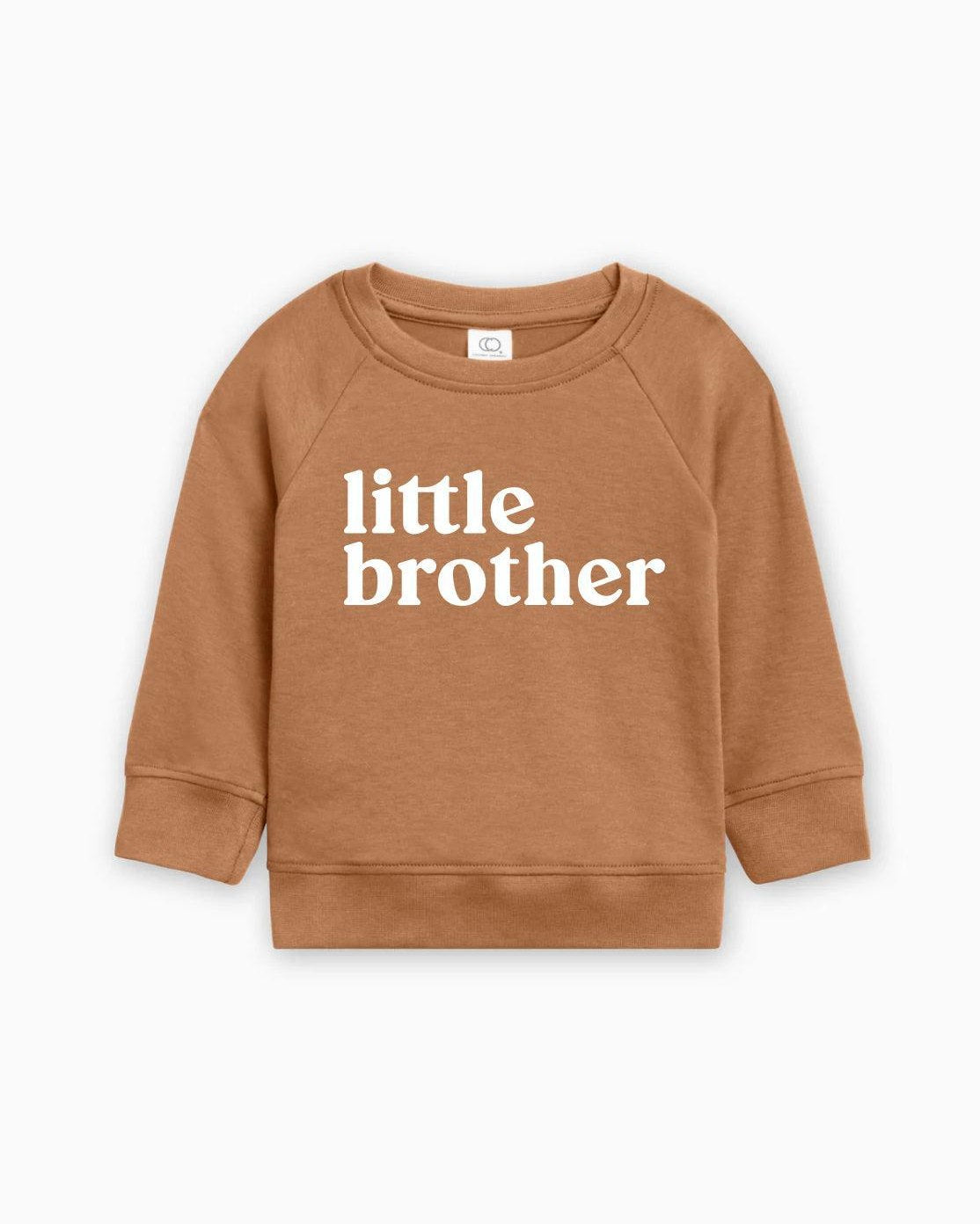Little Brother Organic Cotton Baby Toddler Boy Pullover (Serif)