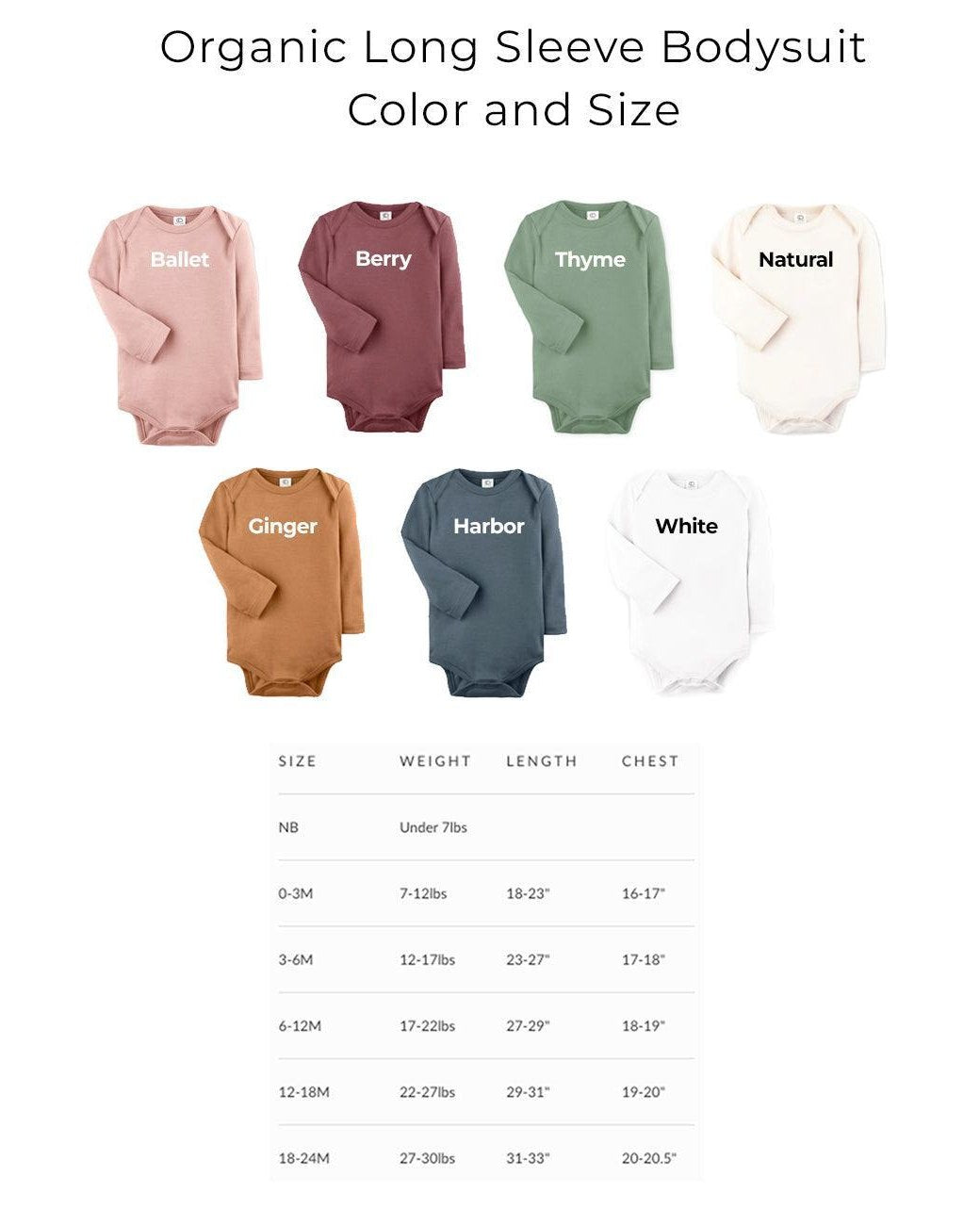Little Sister Organic Cotton bodysuit (Serif)