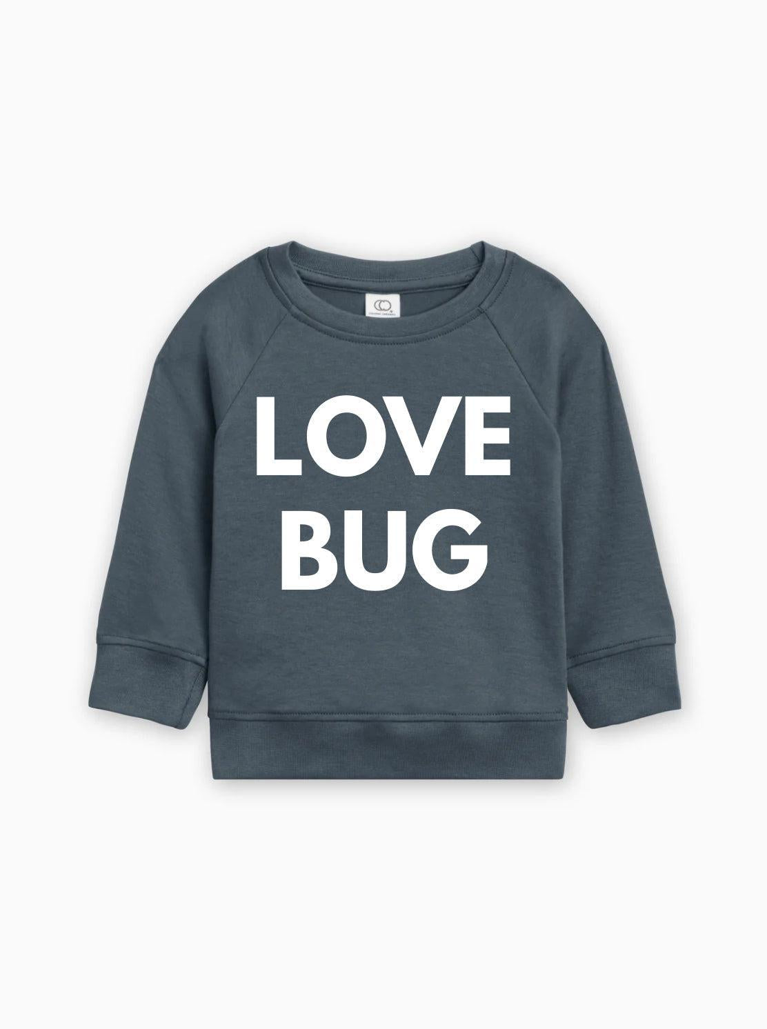 Love Bug Organic Cotton Baby Toddler Valentine Day Pullover