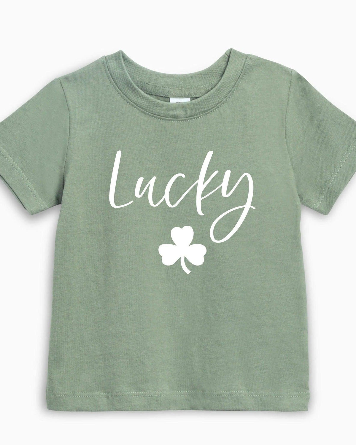 Lucky Clover Shamrock Organic Cotton Baby And Kids Tee