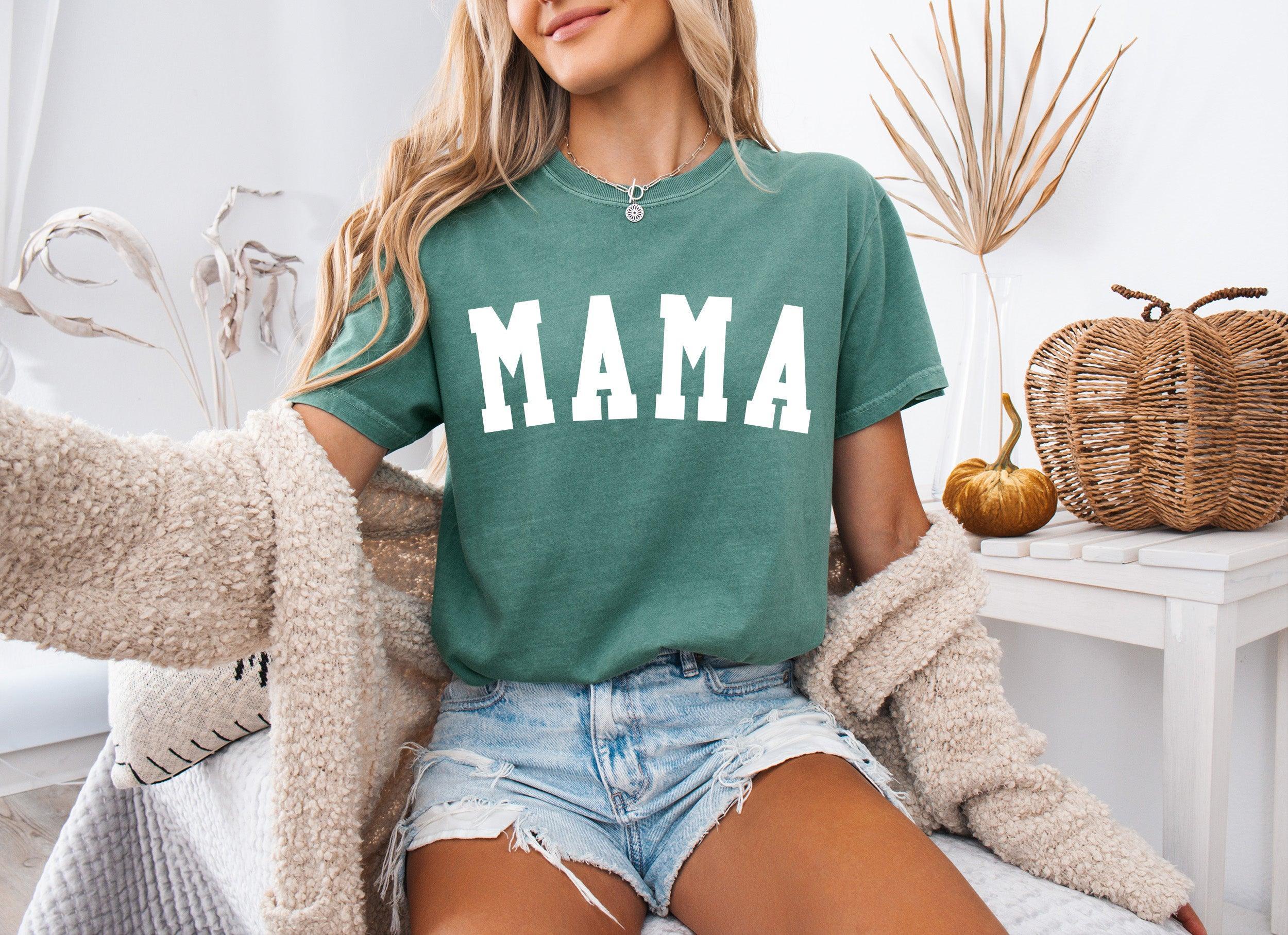 Mama Comfort Colors Graphic Tees (Condensed Font)