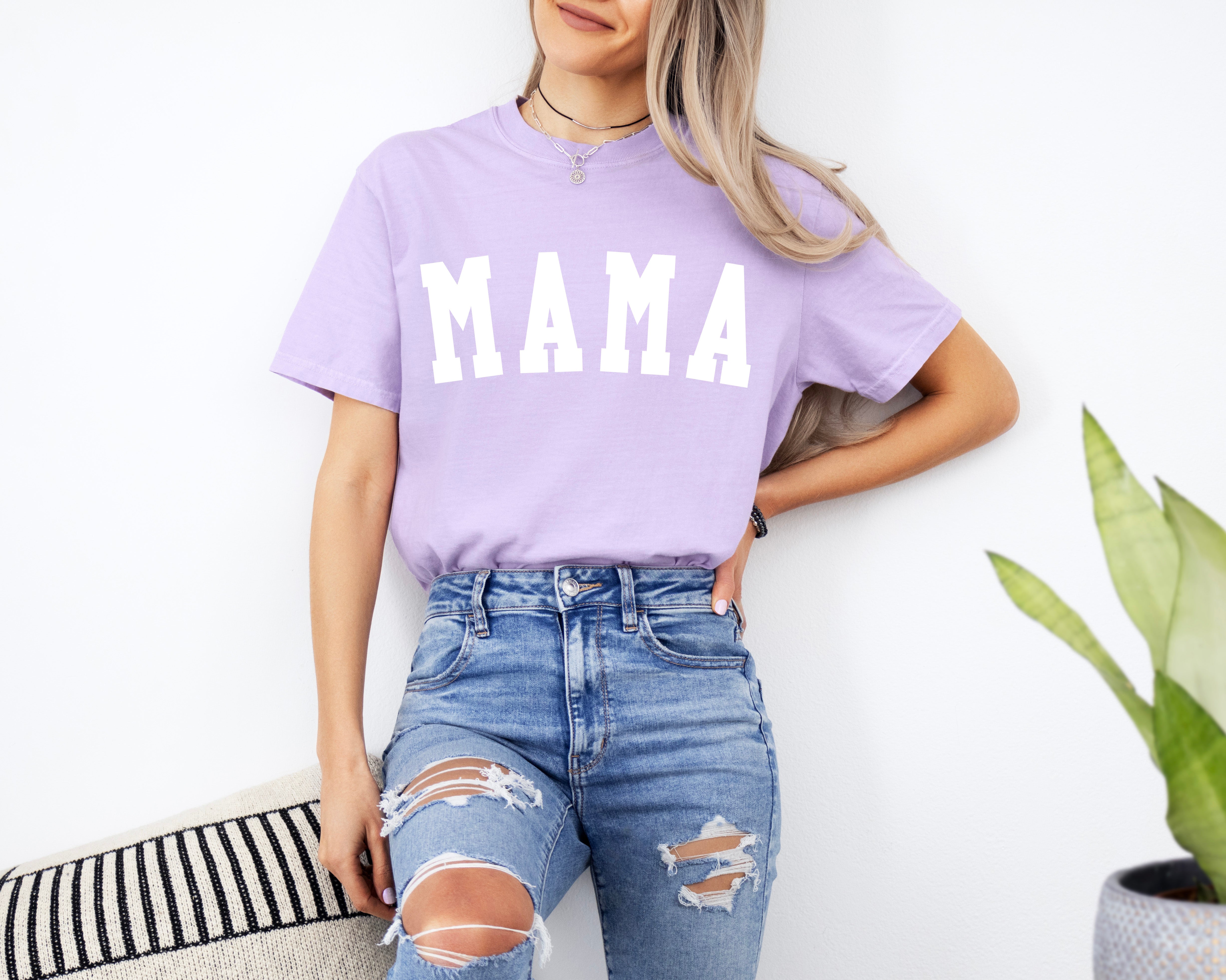 Mama Comfort Colors Graphic Tees - 100% Soft U.S. Cotton