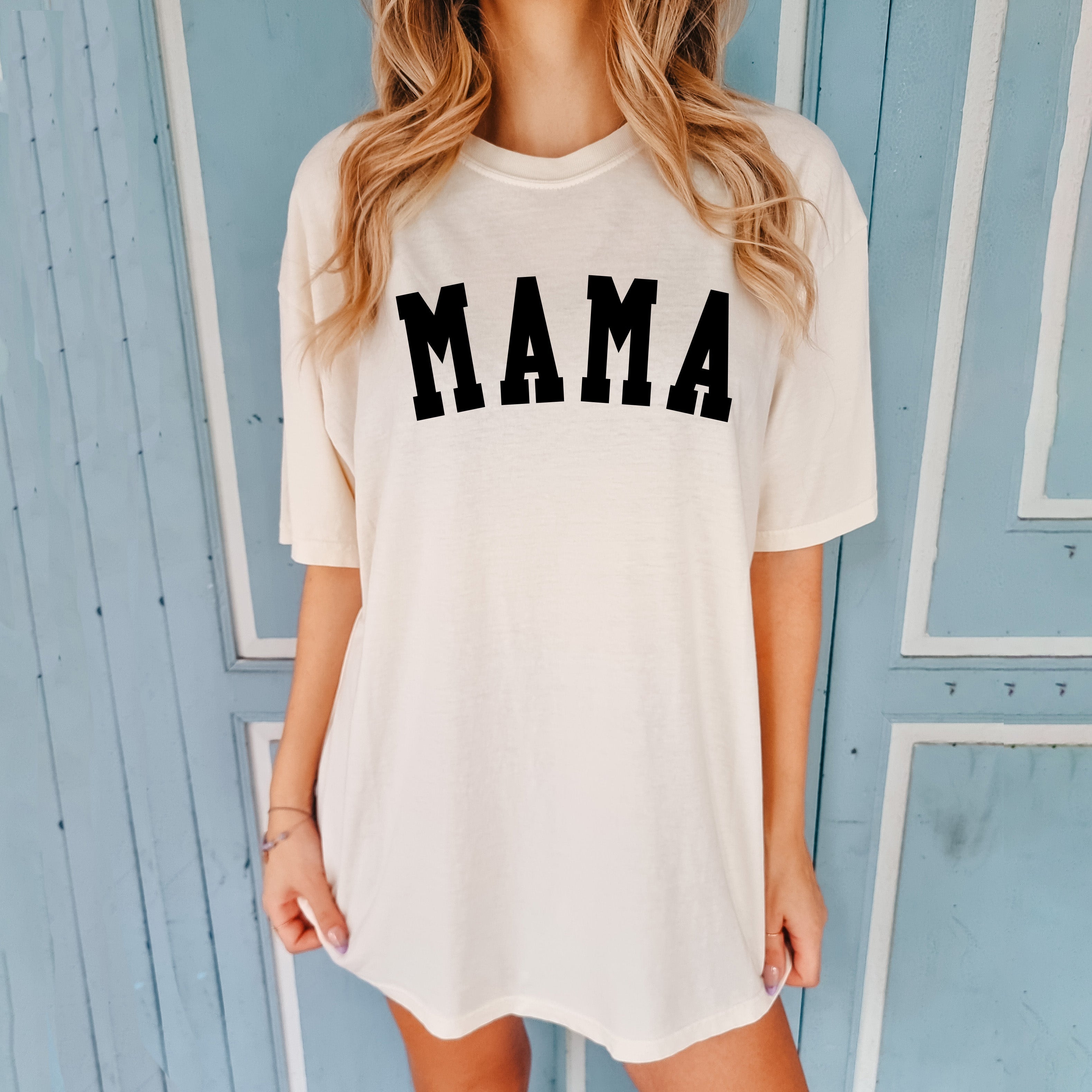 Mama Comfort Colors Graphic Tees (Condensed Font)