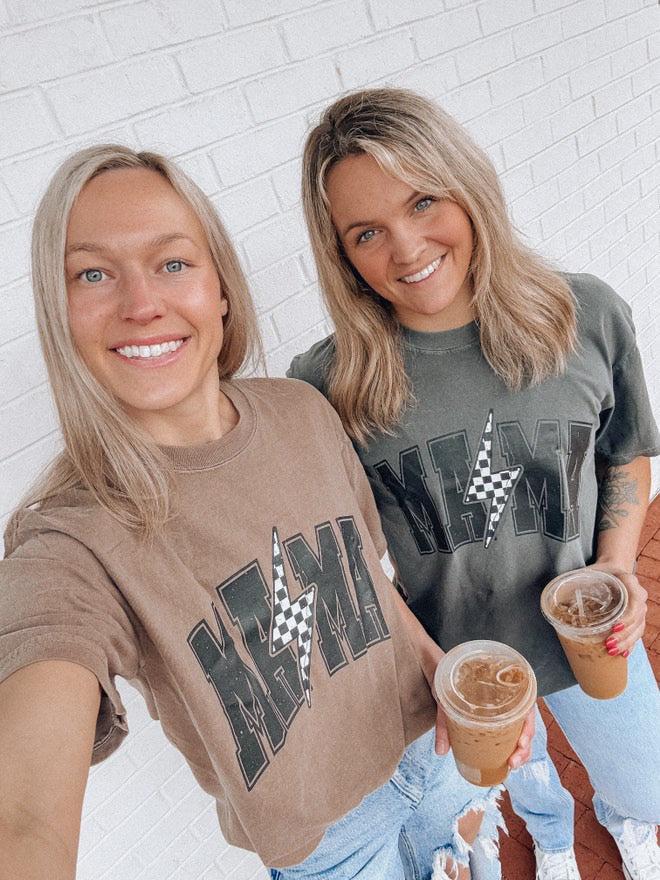 Mama Comfort Colors Graphic Tees (Lightning Condensed)