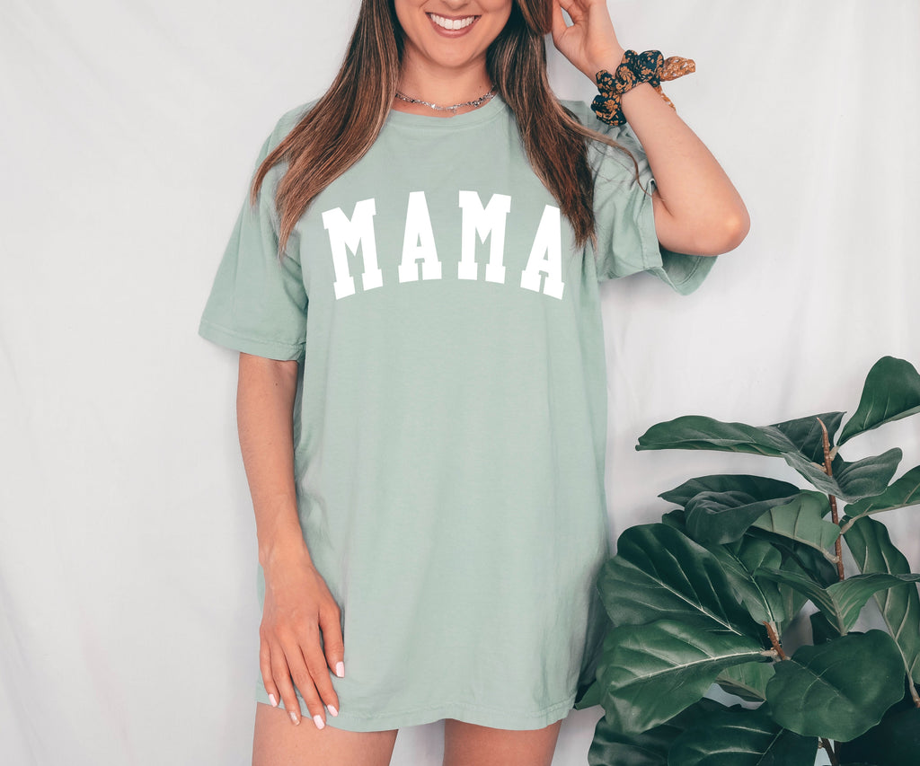 Mama Comfort Colors T Shirt (Condensed Font)