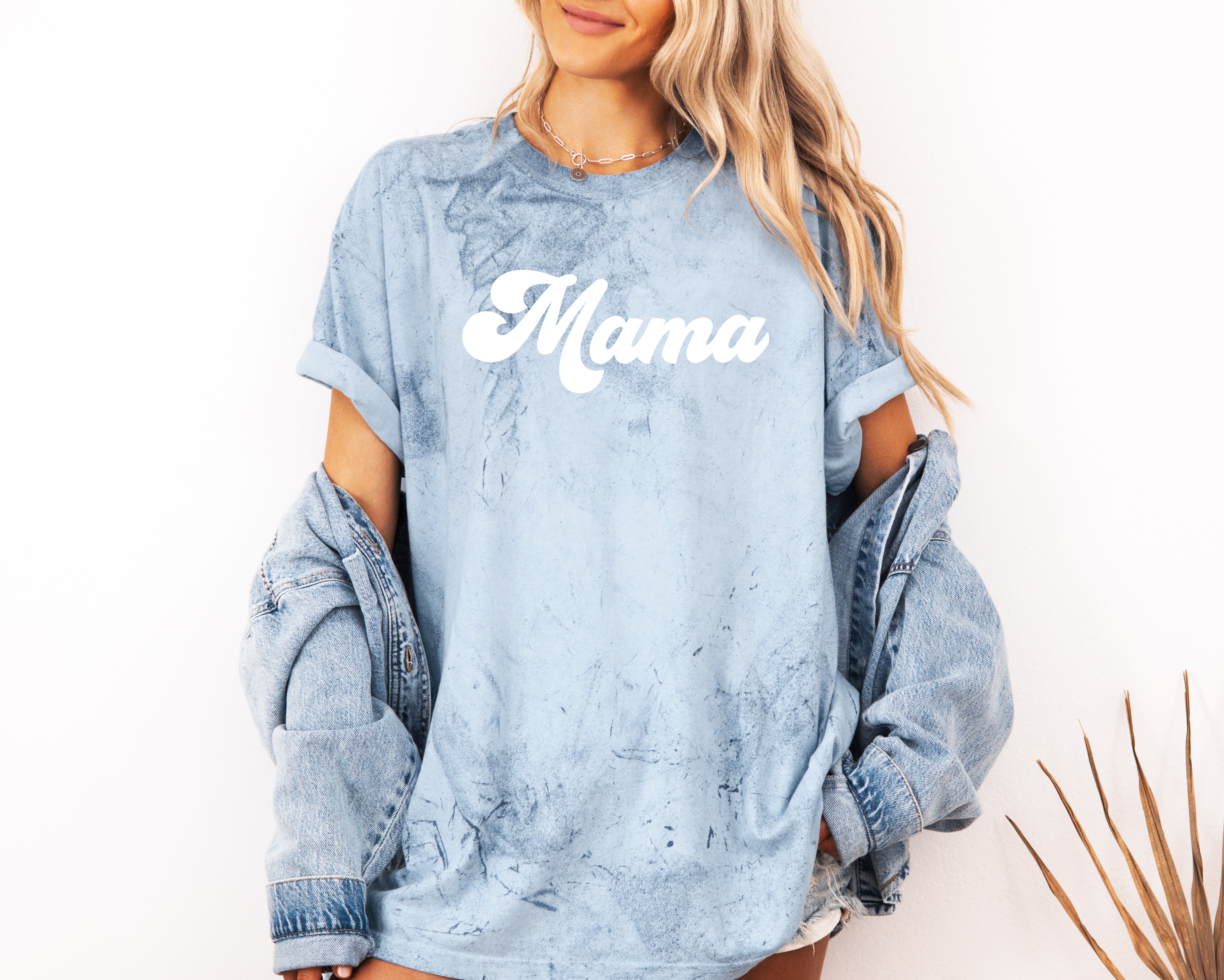Mama Comfort Colors T Shirt (Groovy)