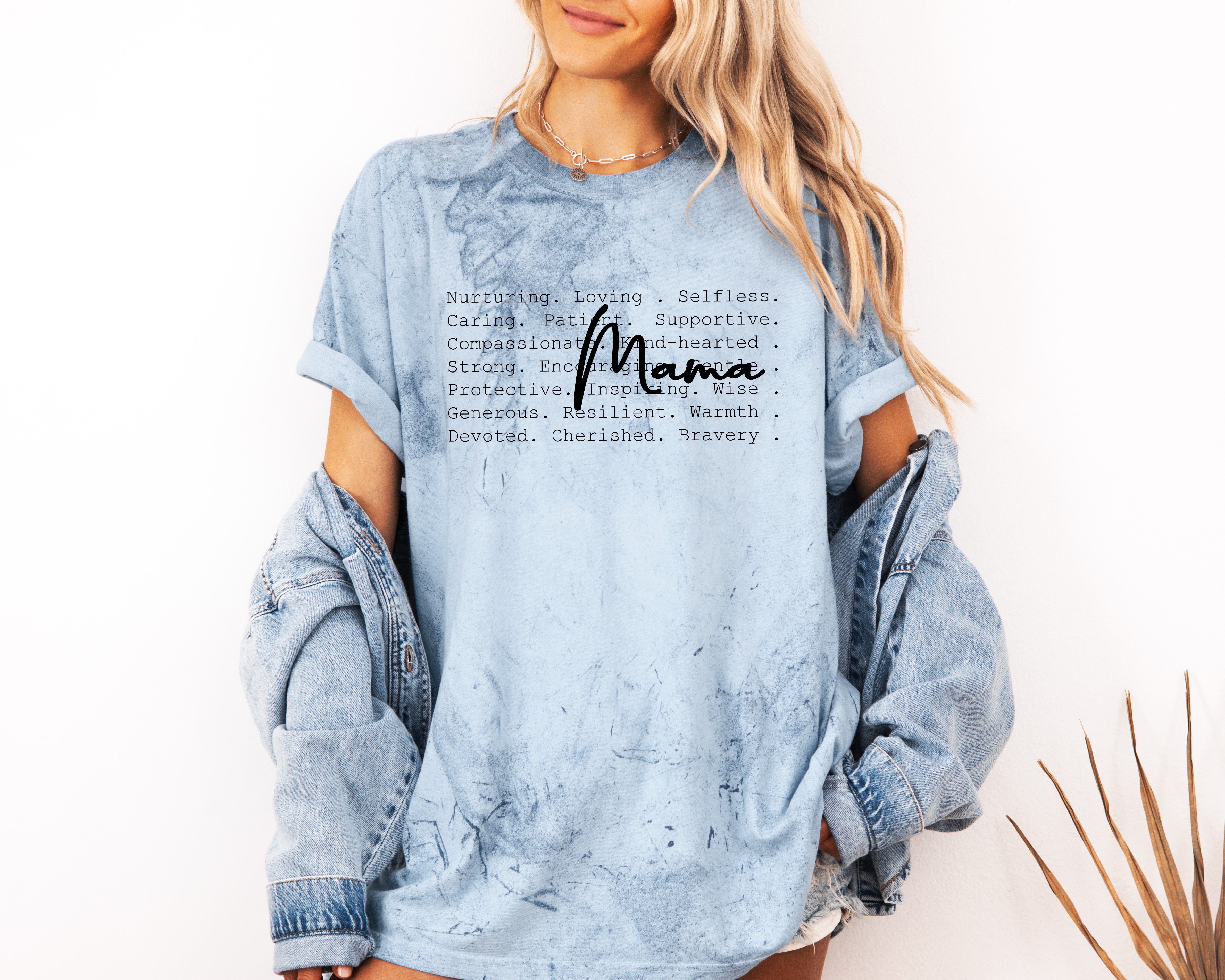 Mama Comfort Colors T Shirt (Nurturing, Loving)