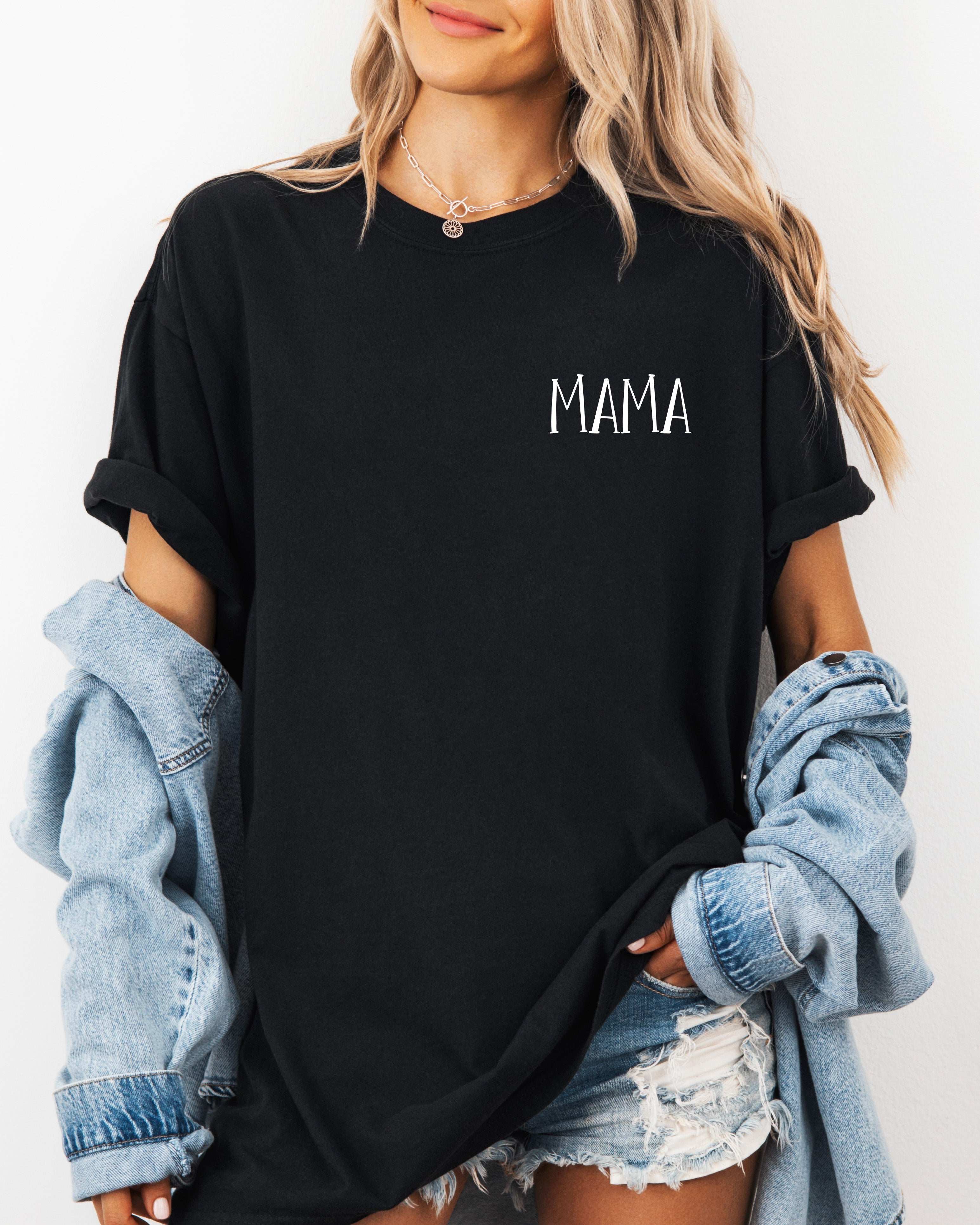 Mama Comfort Colors T Shirt (farmyard)