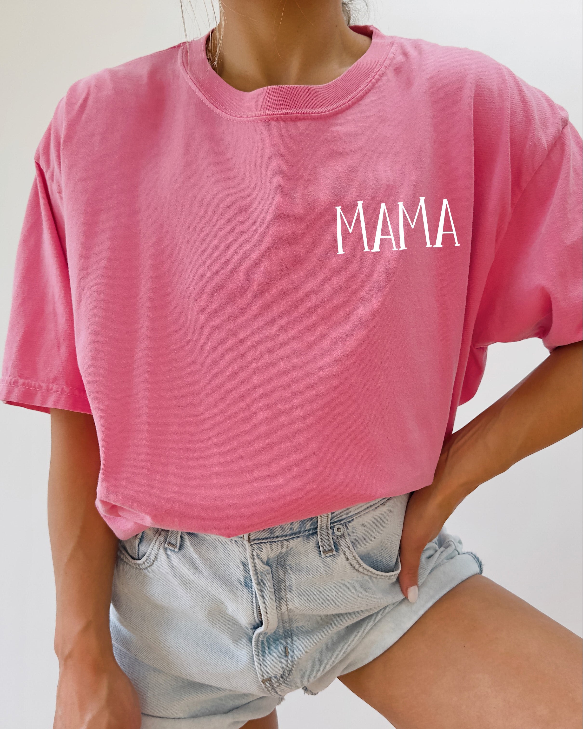 Mama Comfort Colors T Shirt (farmyard)