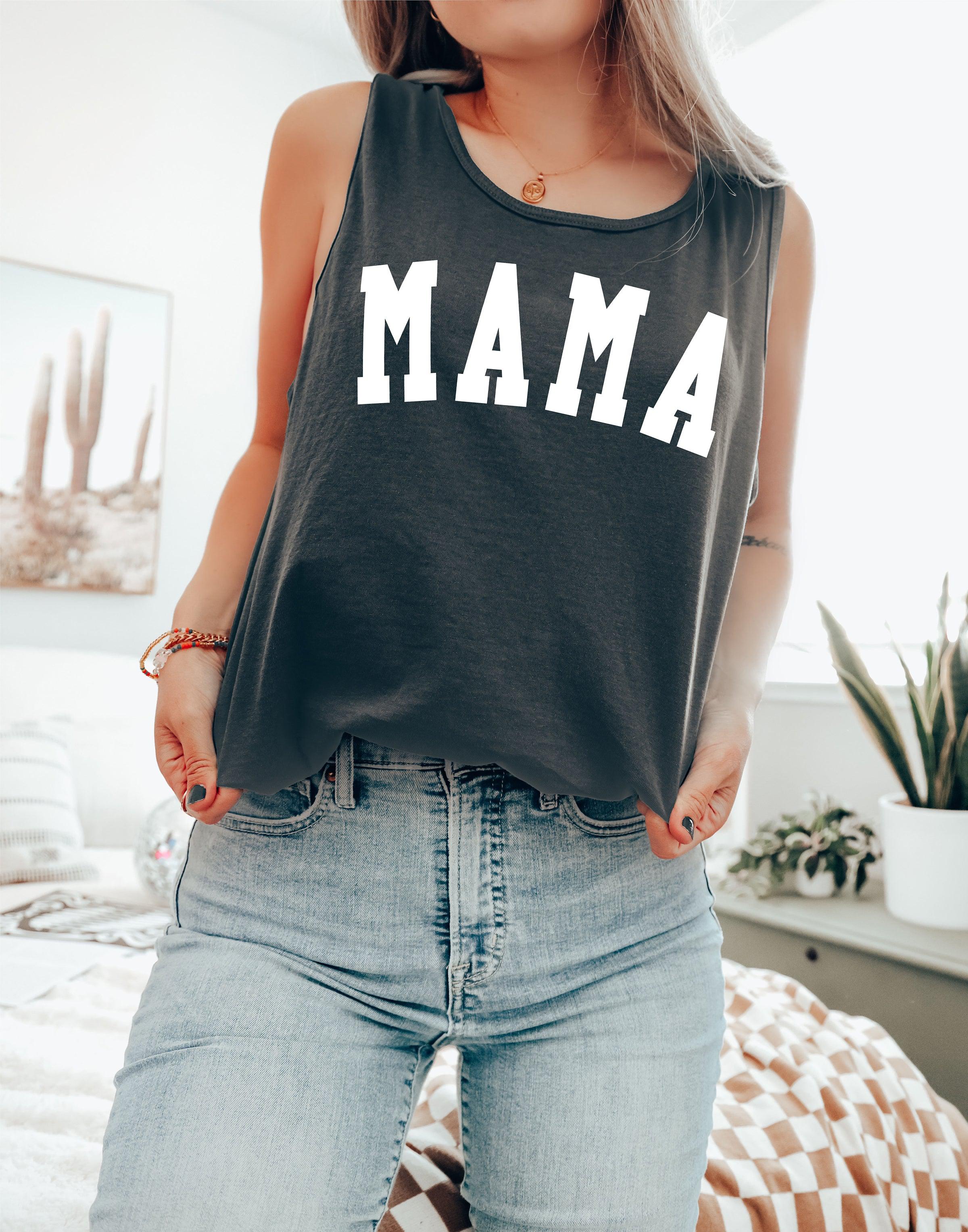 Mama Comfort Colors Tank Top (Condensed)