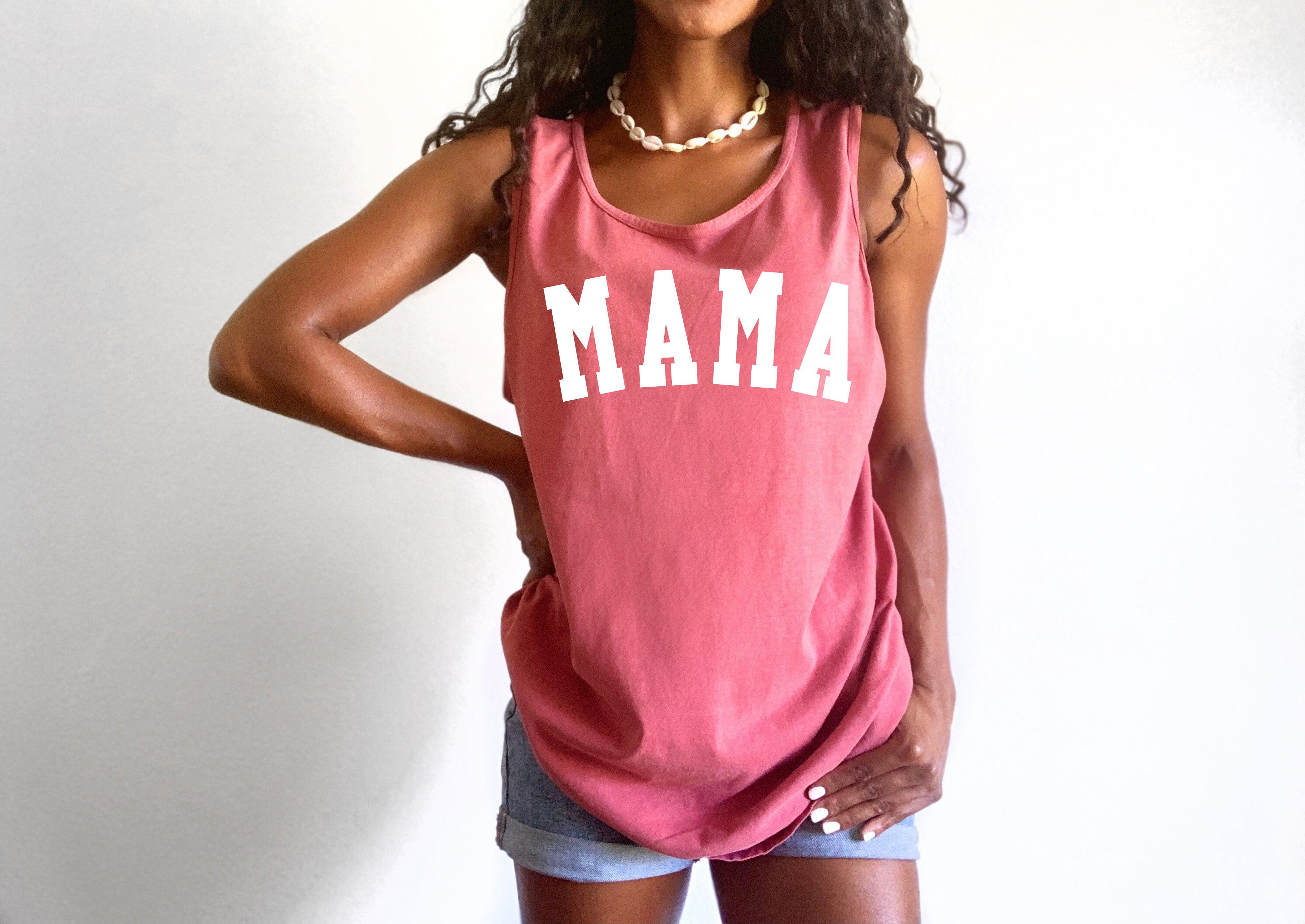 Mama Comfort Colors Tank Top (Condensed)