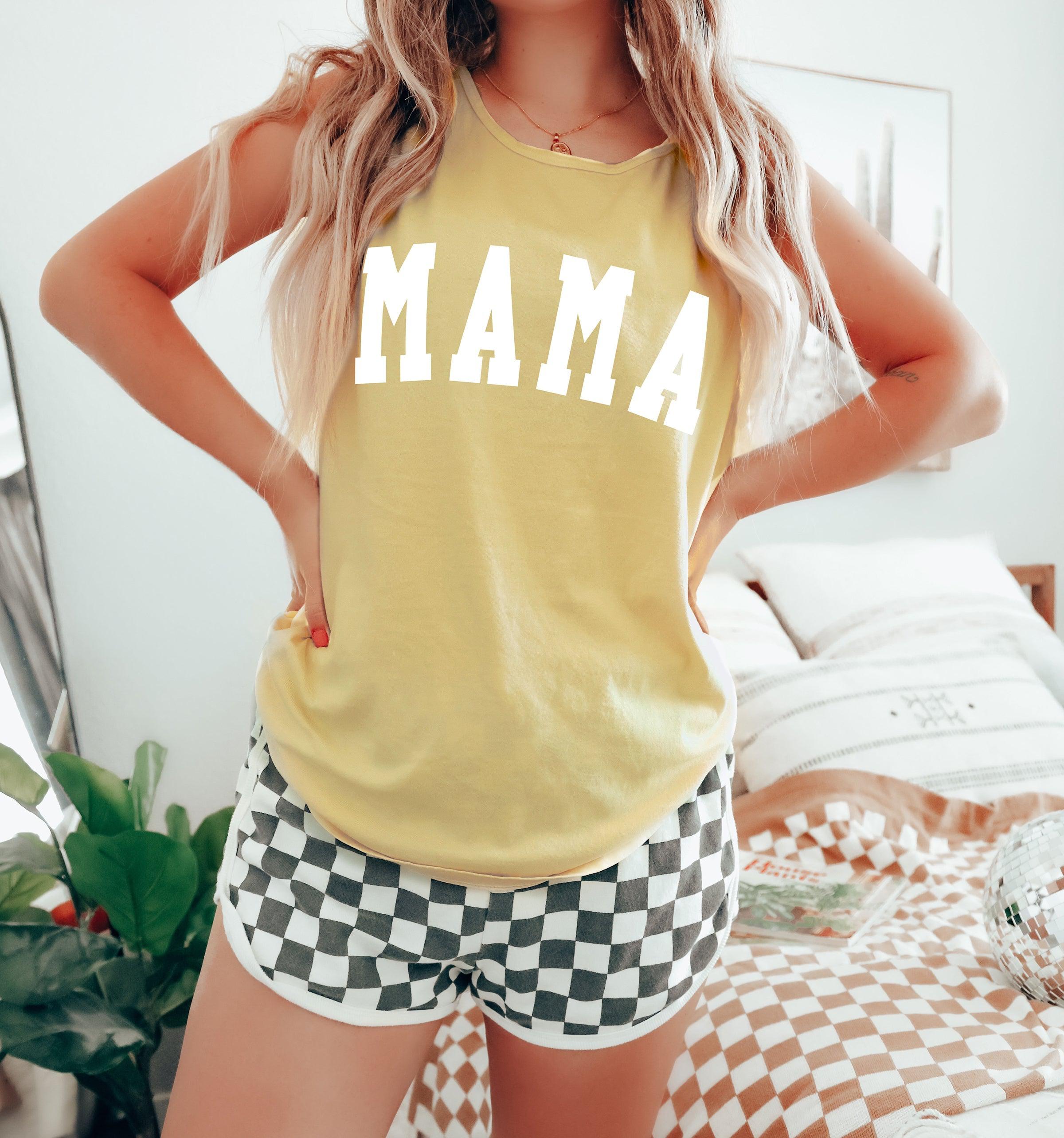 Mama Comfort Colors Tank Top (Condensed)