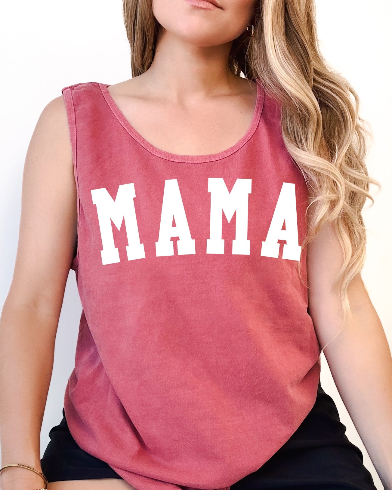 Mama Comfort Colors Tank Top (Condensed)