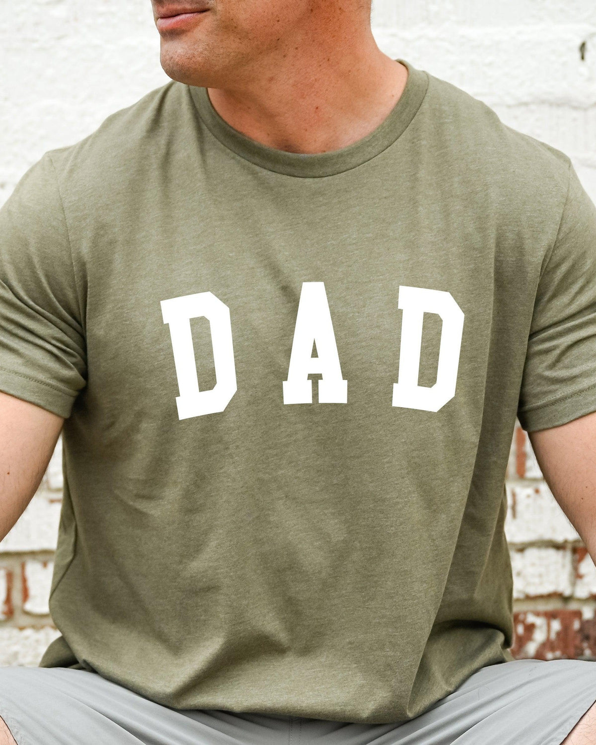 Mama & Dad Family Matching T-shirt (Condensed Font)