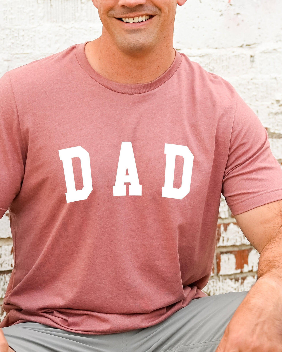 Mama & Dad Family Matching T-shirt (Condensed Font)