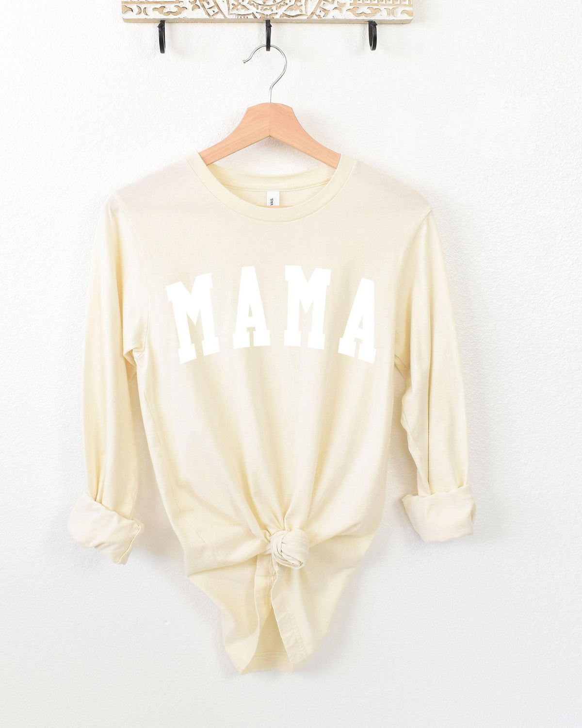 Mama Long Sleeve Tshirt (Condensed)