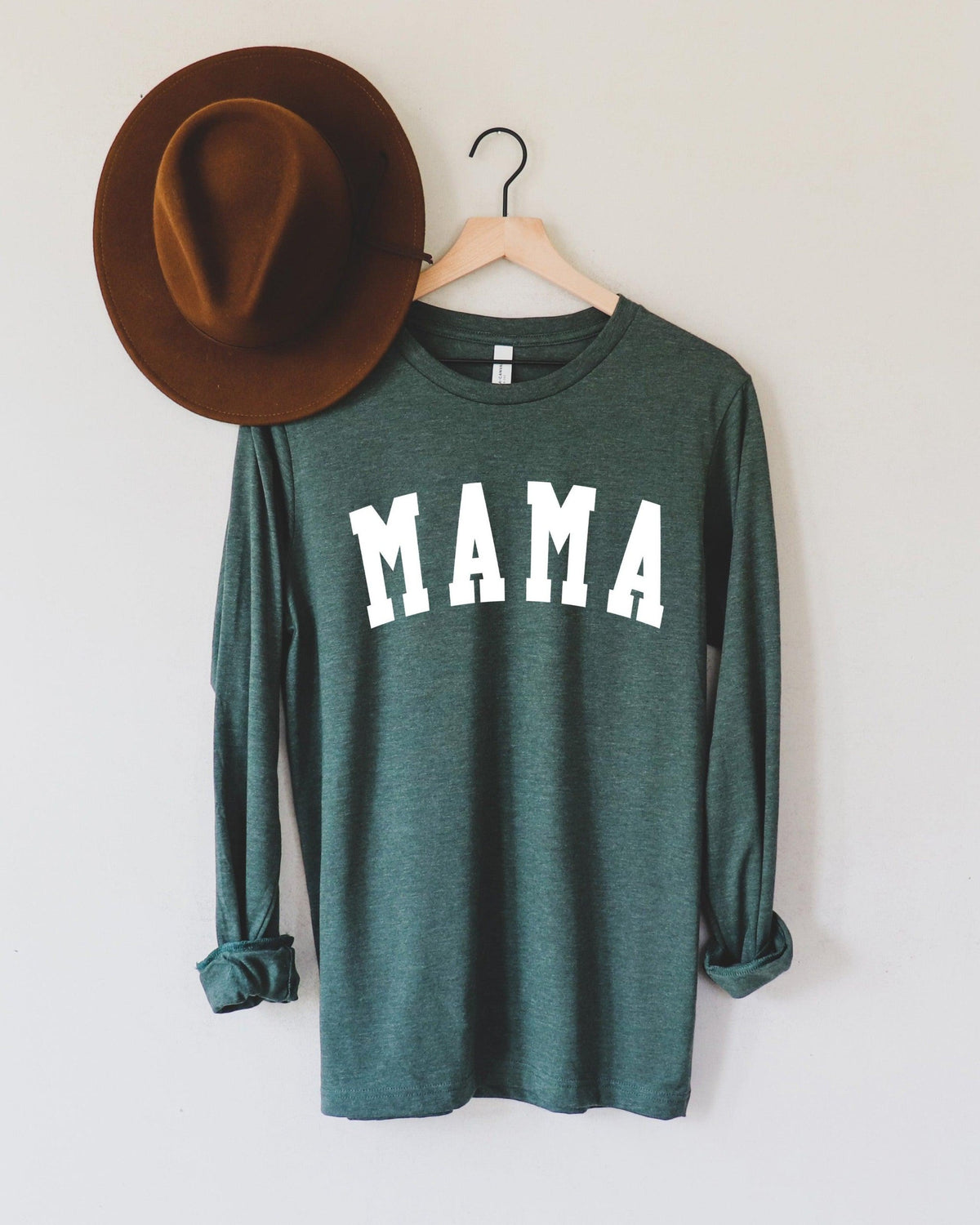 Mama Long Sleeve Tshirt (Condensed)