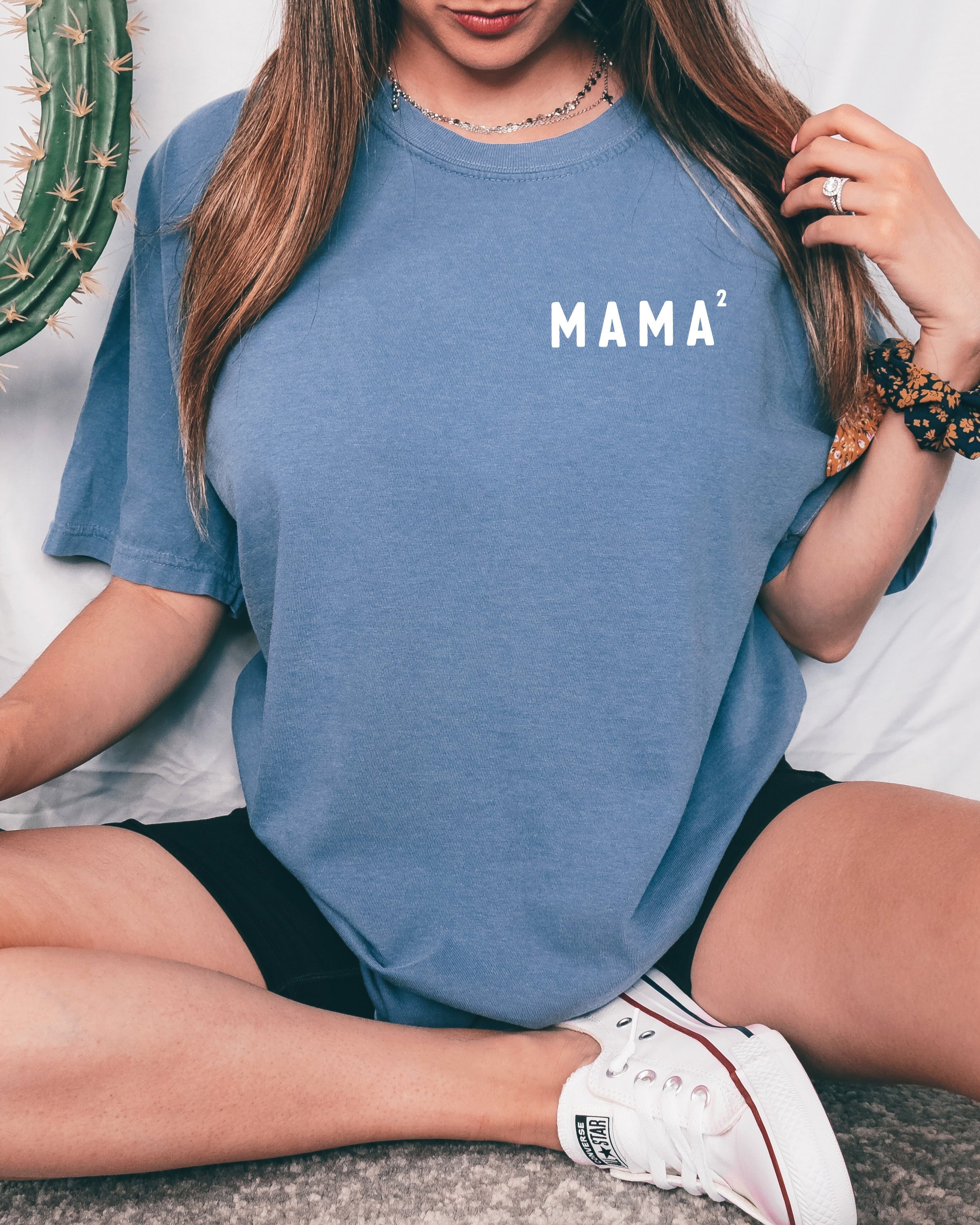 Mama Of 2 Comfort Colors Graphic Tees