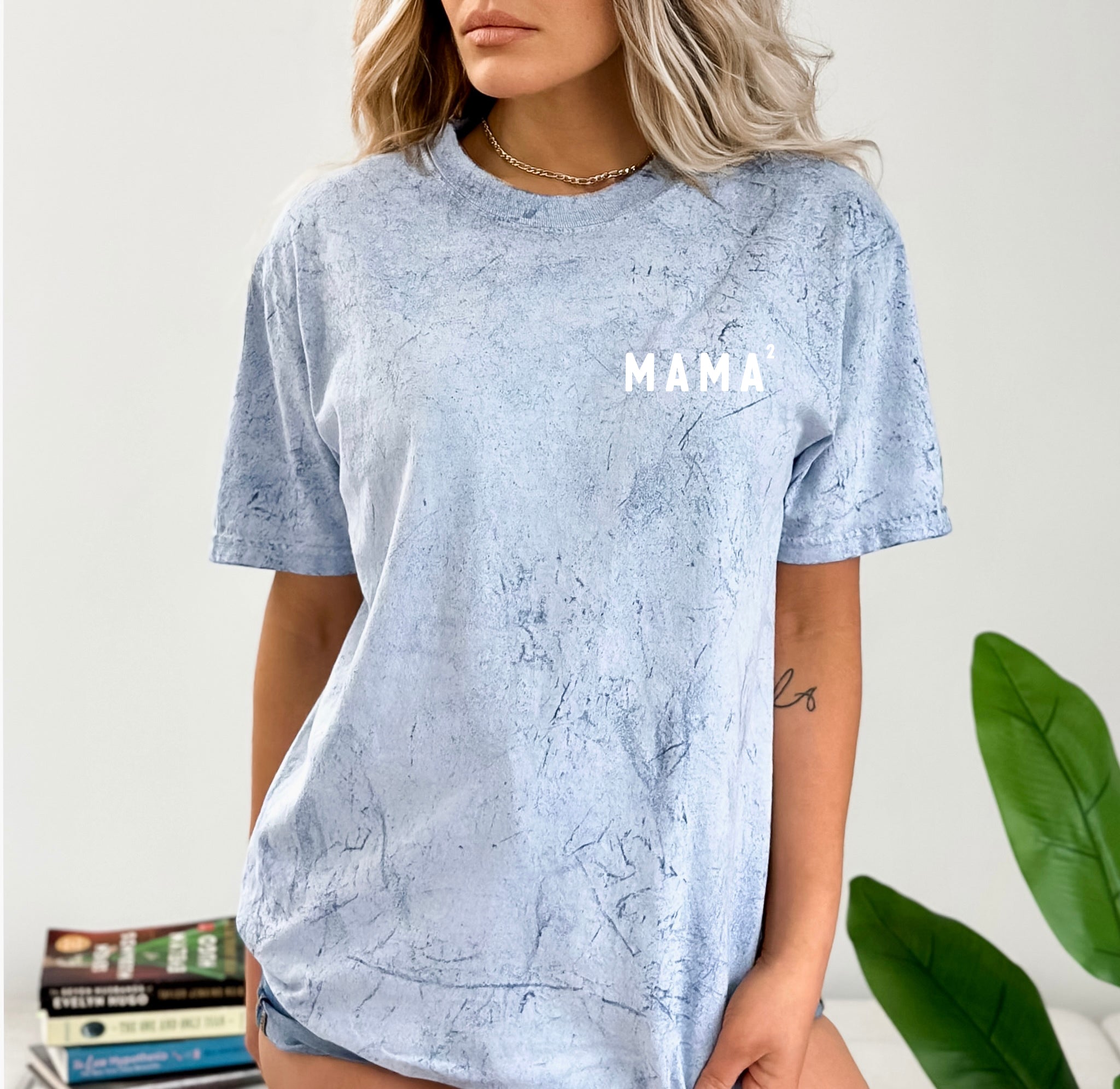 Mama squared Mama 2 Comfort Colors T Shirt