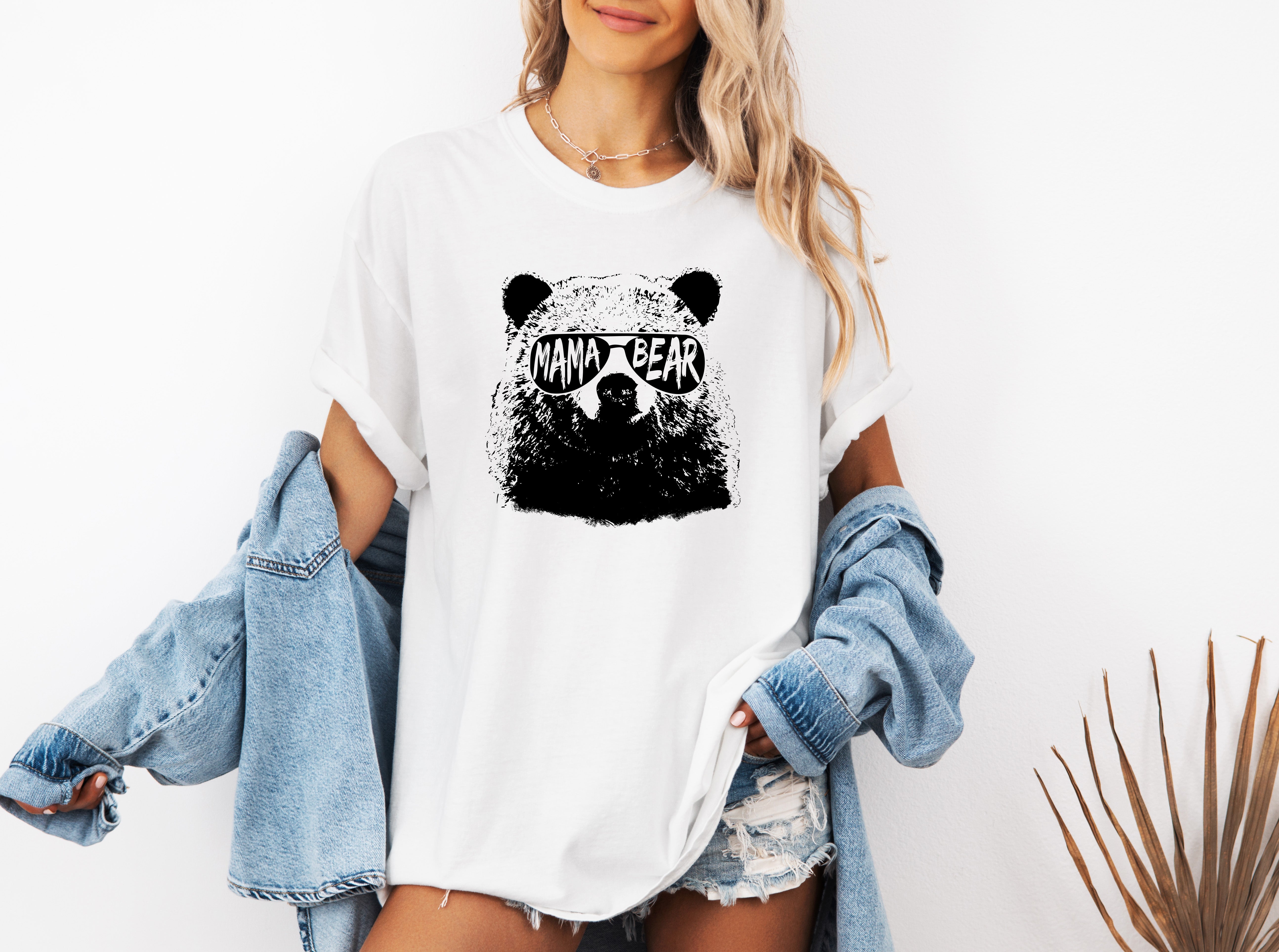 Mamabear Mama Bear Garment Dyed T Shirt