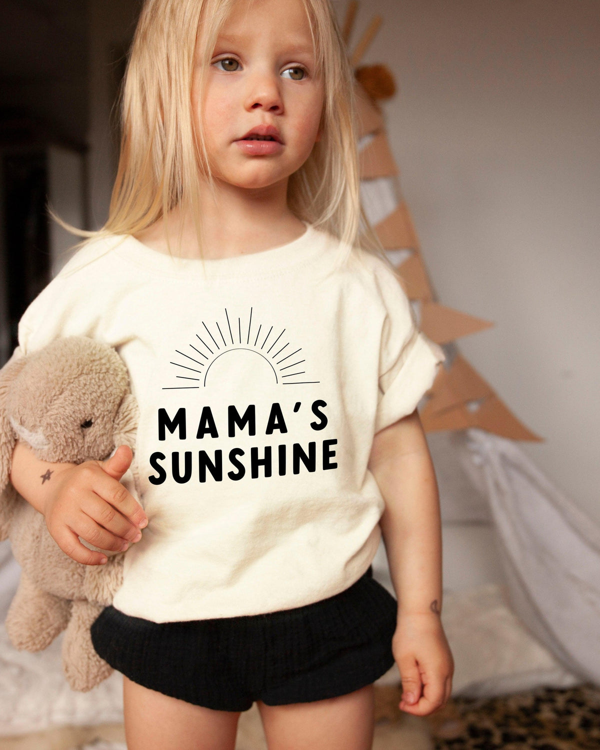Mama's Sunshine Baby And Toddler T Shirt
