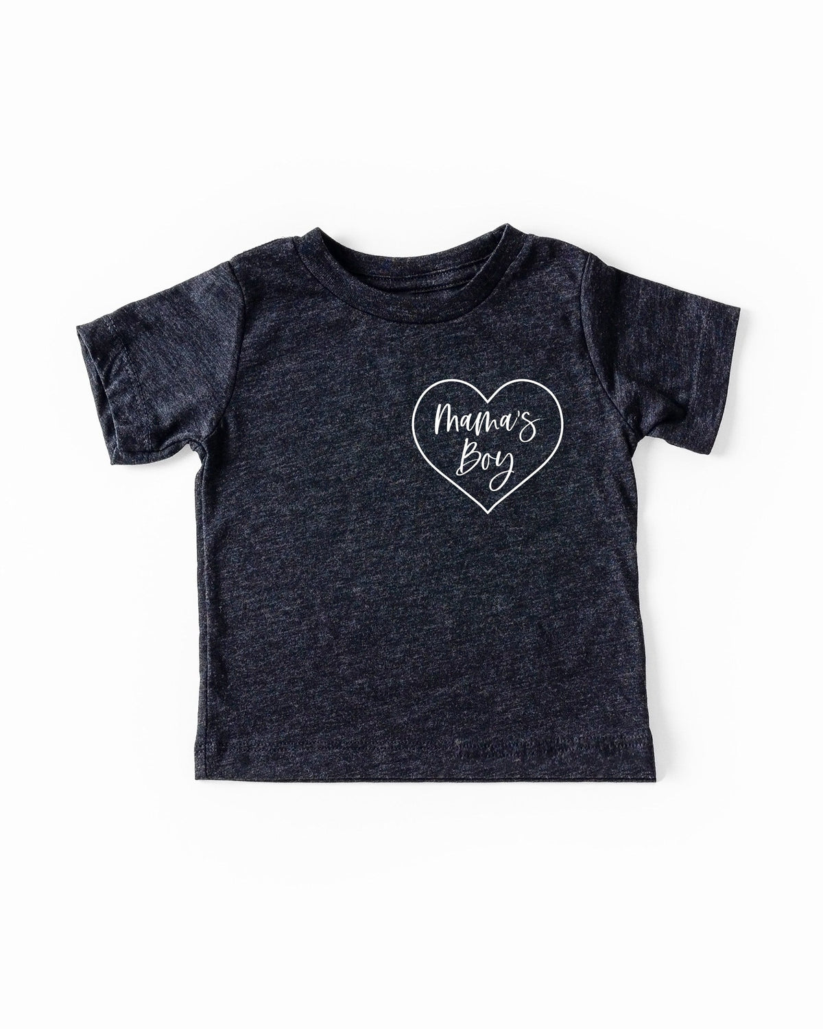 Mama's boy Heart Around Baby and Toddler Tshirt | Mama's boy