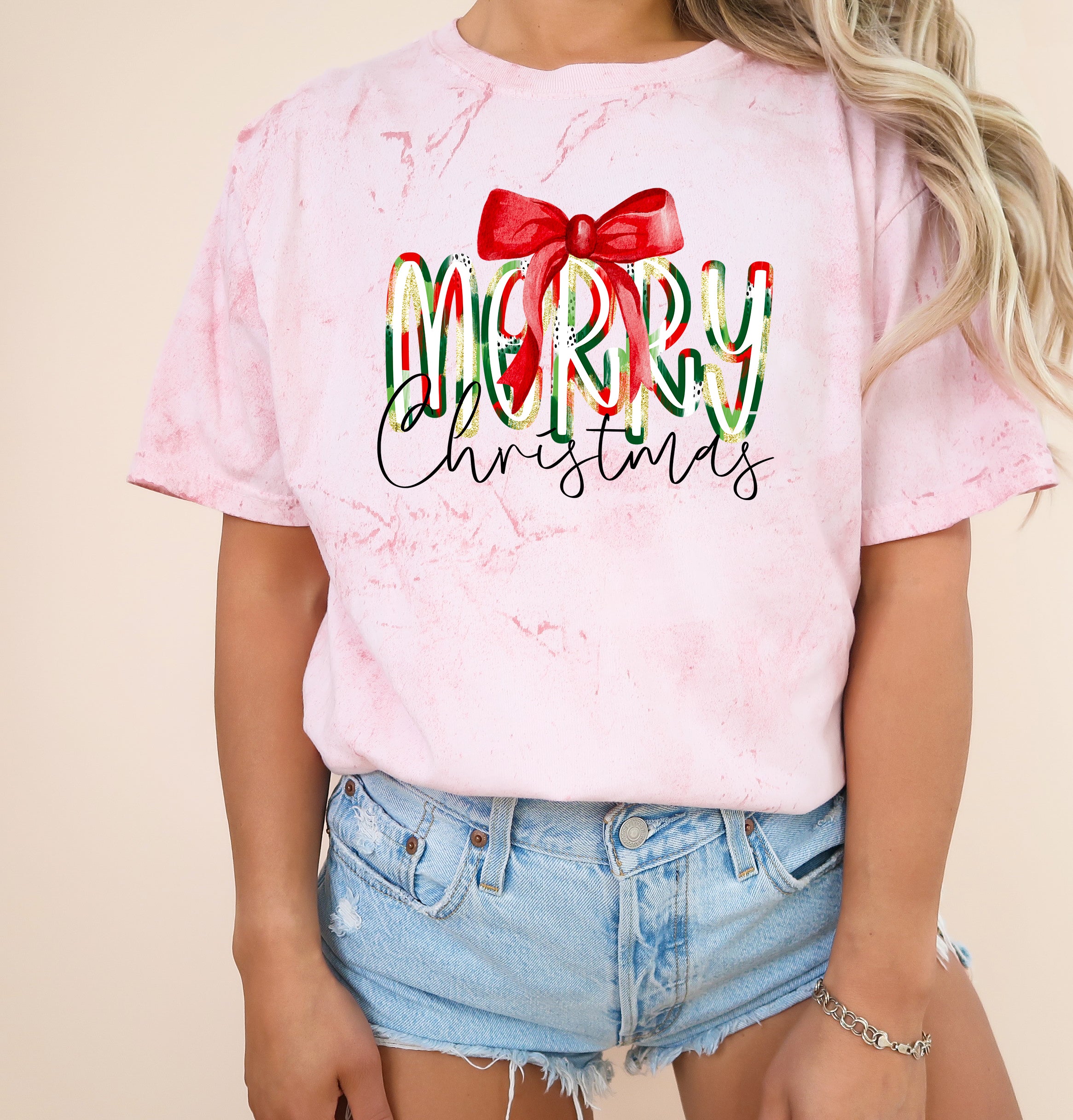 Merry Christmas Winter Fall Holiday Christmas Autumn Comfort Colors Garment Dyed T Shirt