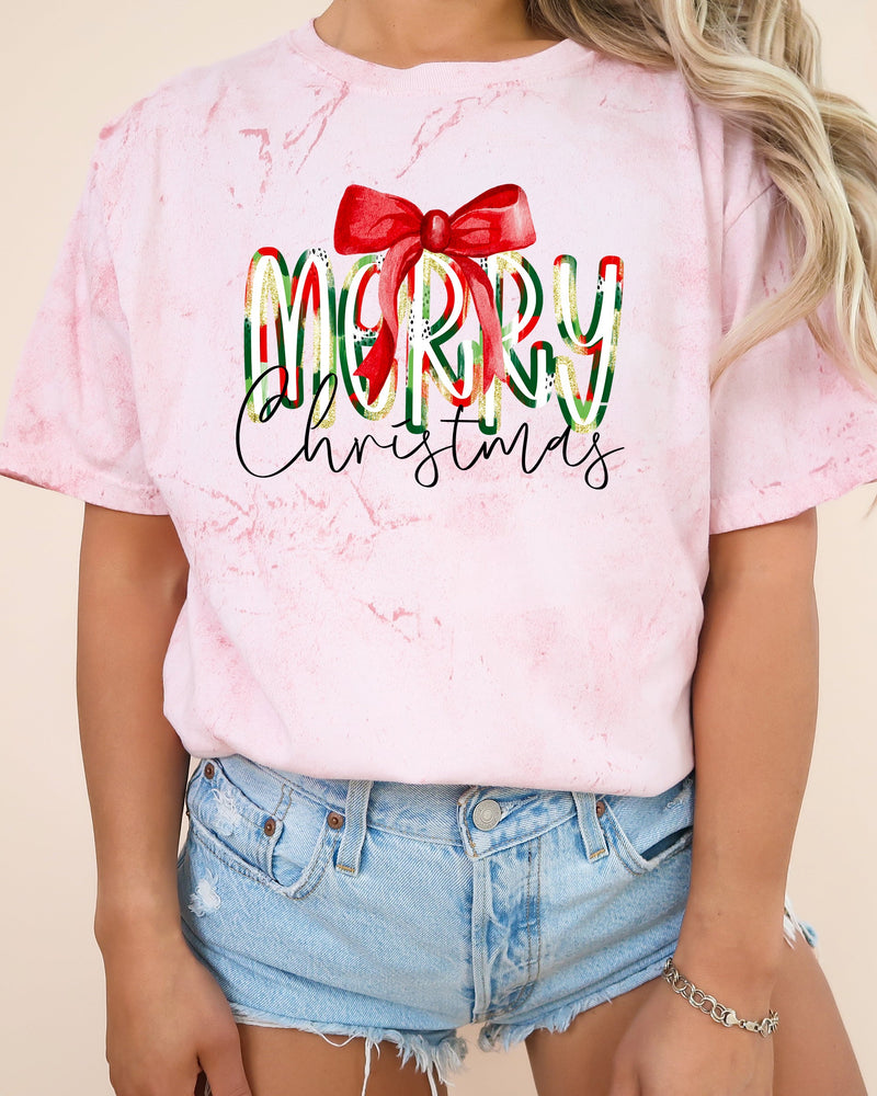 Merry Christmas Winter Fall Holiday Christmas Autumn Comfort Colors Garment Dyed T Shirt