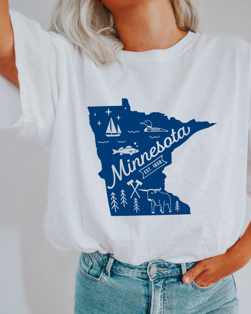 Minnesota State Comfort Colors T Shirt