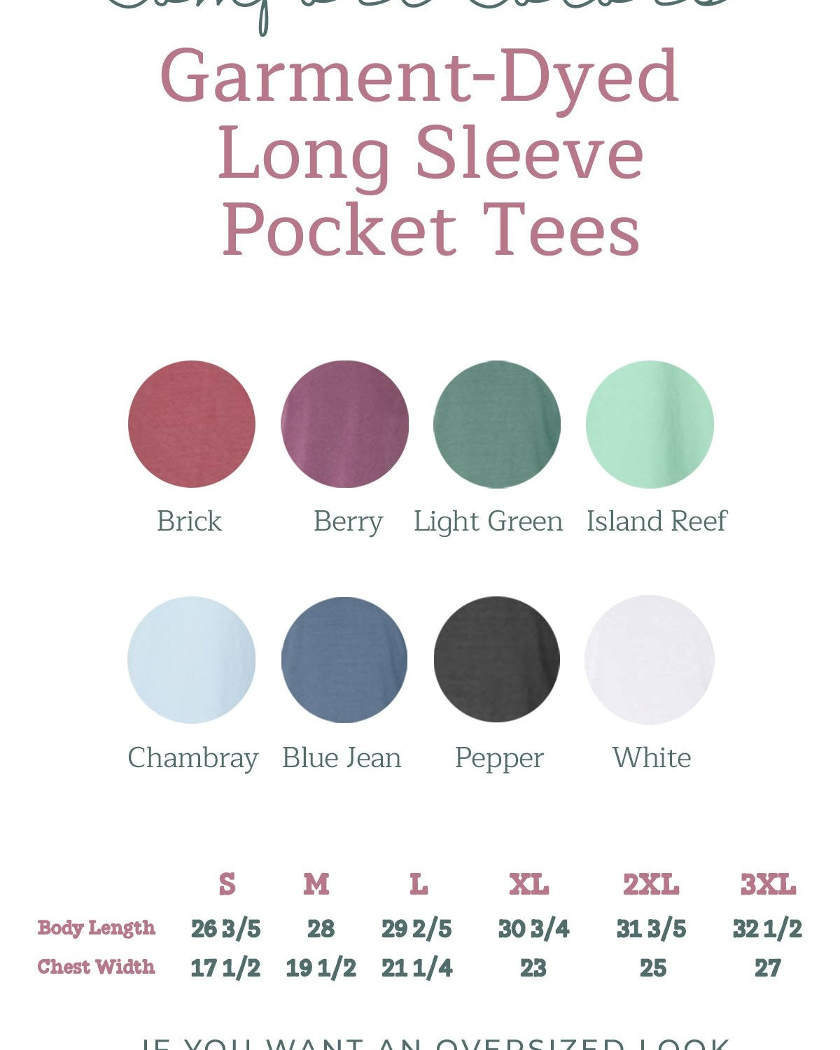 Nature Mountain Tree Pocket Comfort Colors Long Sleeve Shirt