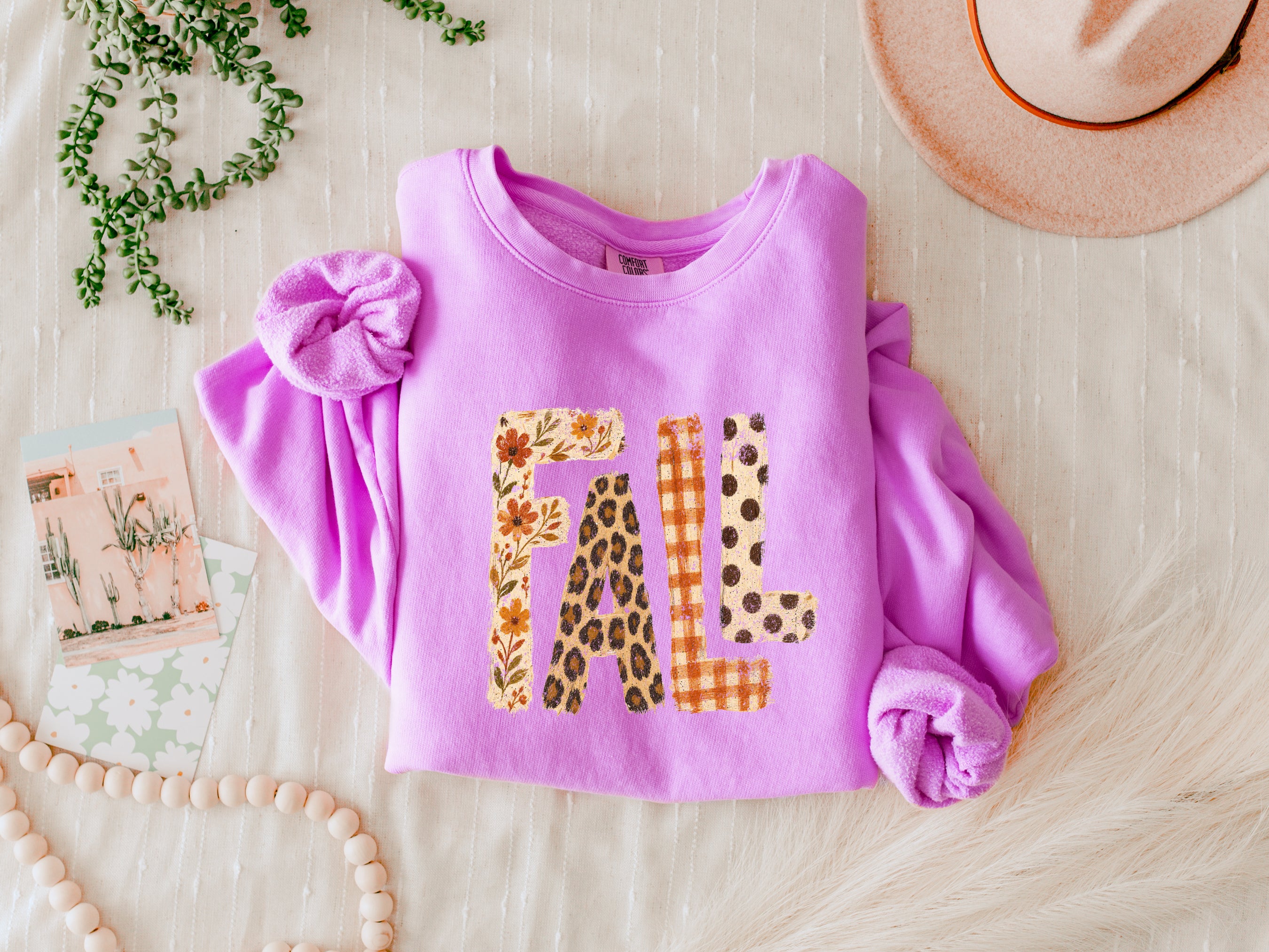 Fall Autumn Season Thanksgiving day Cozy season 100% cotton Garment Dyed Comfort Colors Sweatshirt