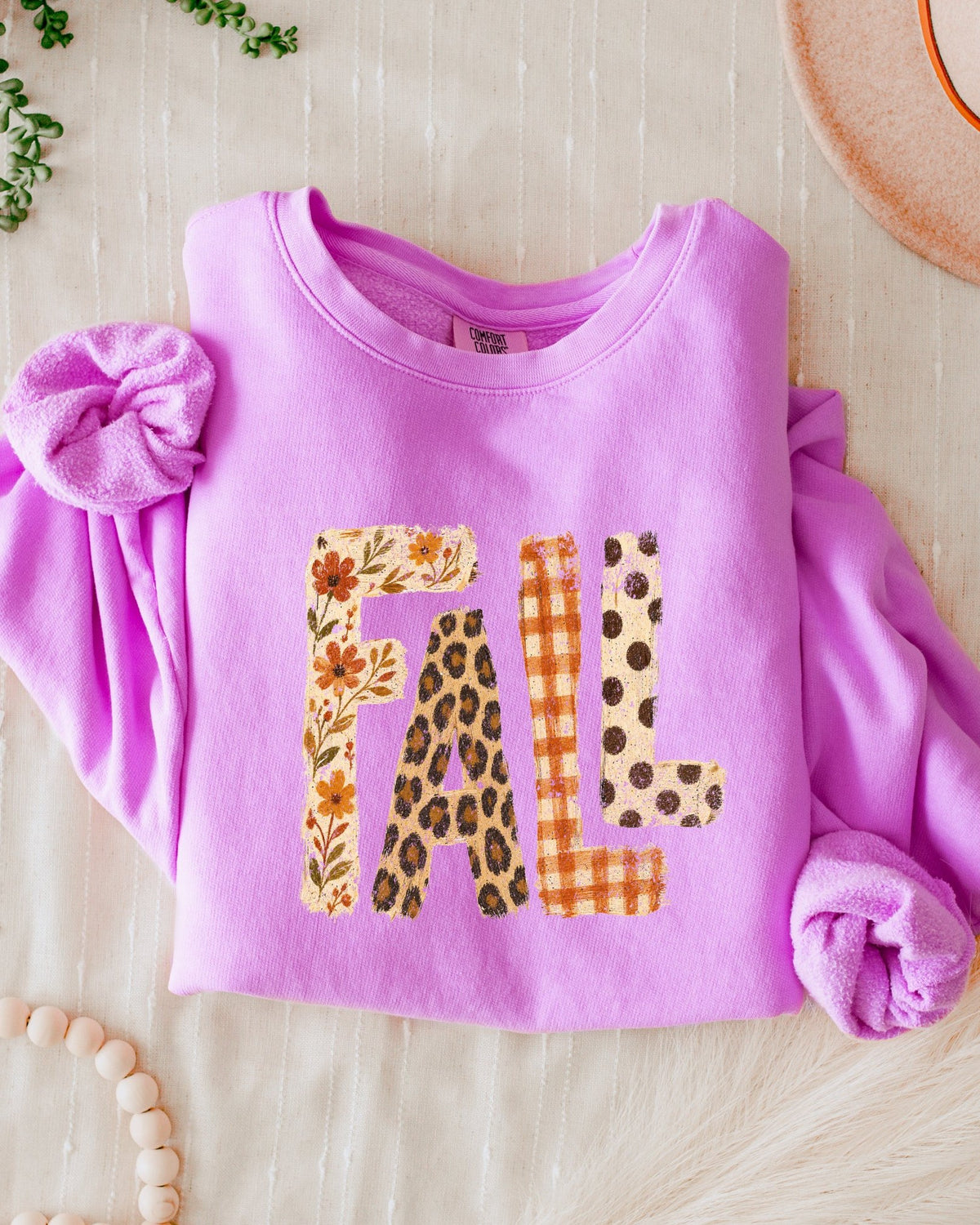 Fall Cozy Season Comfort Colors Sweatshirt for Women, Thanksgiving Outfit Gift
