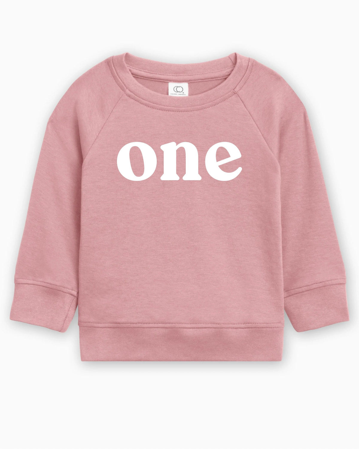 One Birthday 1st Birthday Organic Cotton Pullover