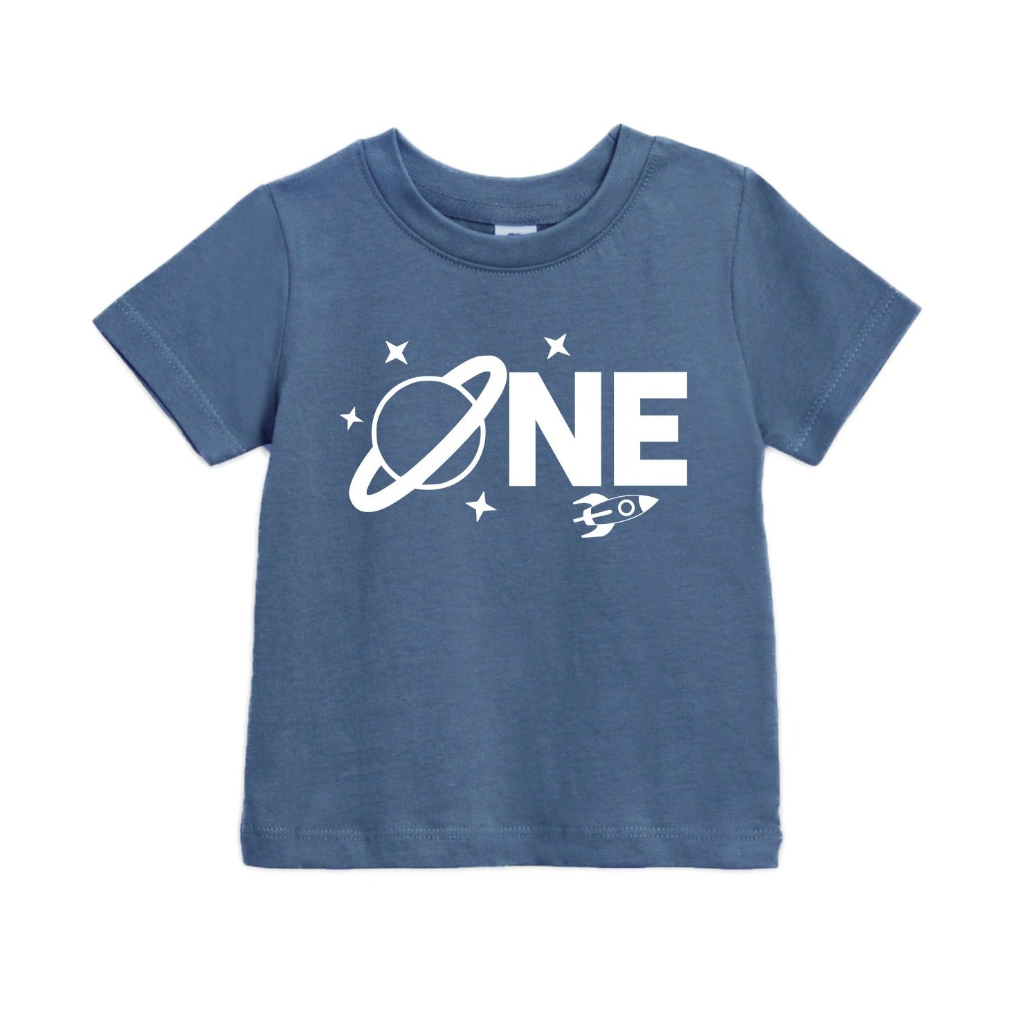 One Space themed 1st birthday party T-Shirt