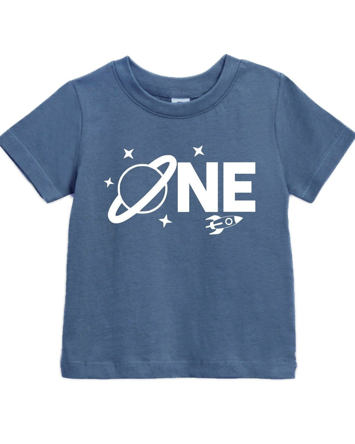 One Space themed 1st birthday party T-Shirt
