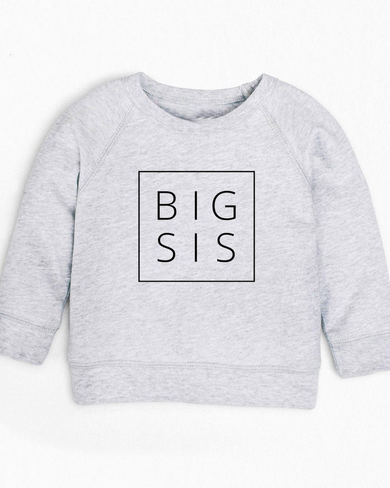 Organic Cotton Big Sis Toddler French Terry Sweatshirt