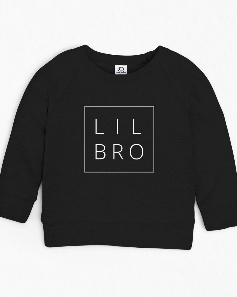 Organic Cotton Lil Bro Toddler French Terry Sweatshirt