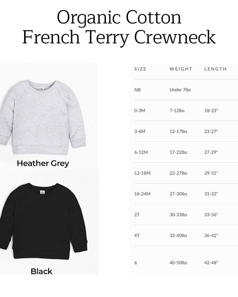 Organic Cotton Lil Bro Toddler French Terry Sweatshirt