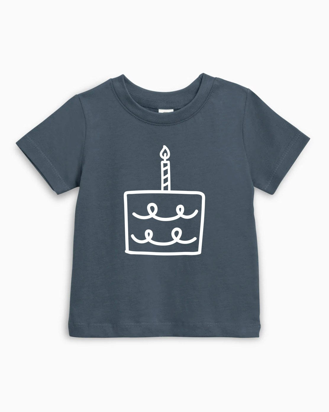 One Birthday Cake Organic Cotton Kids Tee, 1st Birthday Shirt