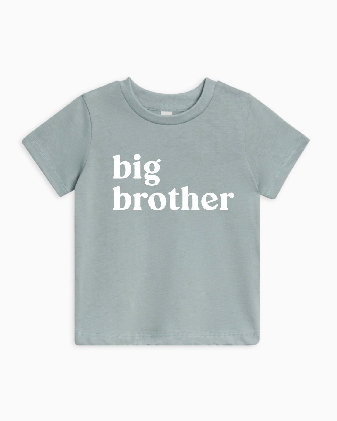 Big Brother Organic Cotton Kids T-Shirt, Sibling Announcement Family Matching Tee