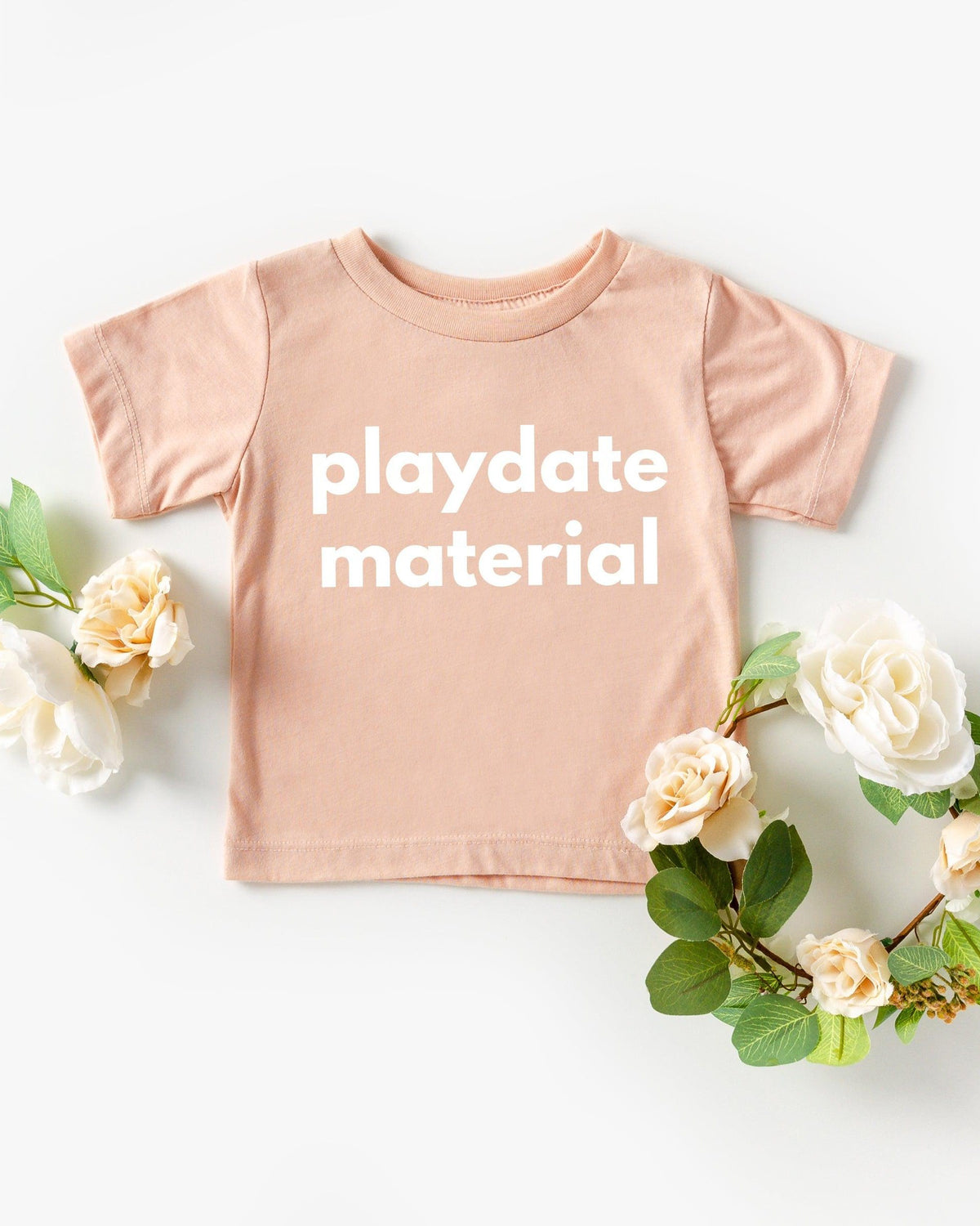 Playdate Material Baby and Toddler T-Shirt