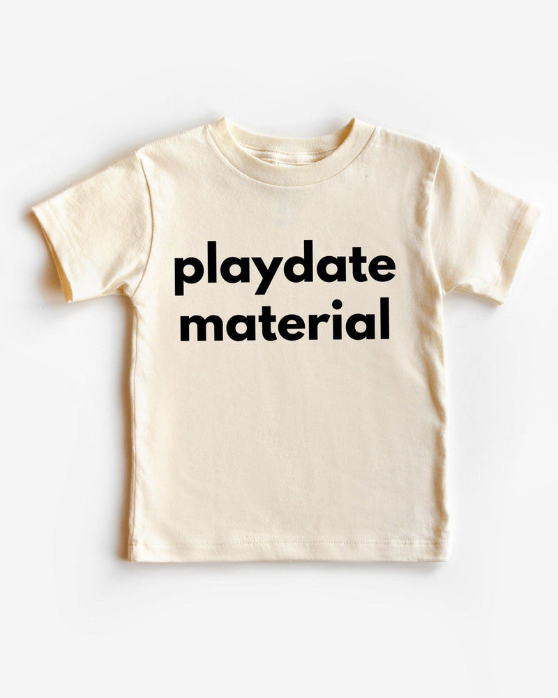 Playdate Material Organic Cotton Baby And Toddler Tee