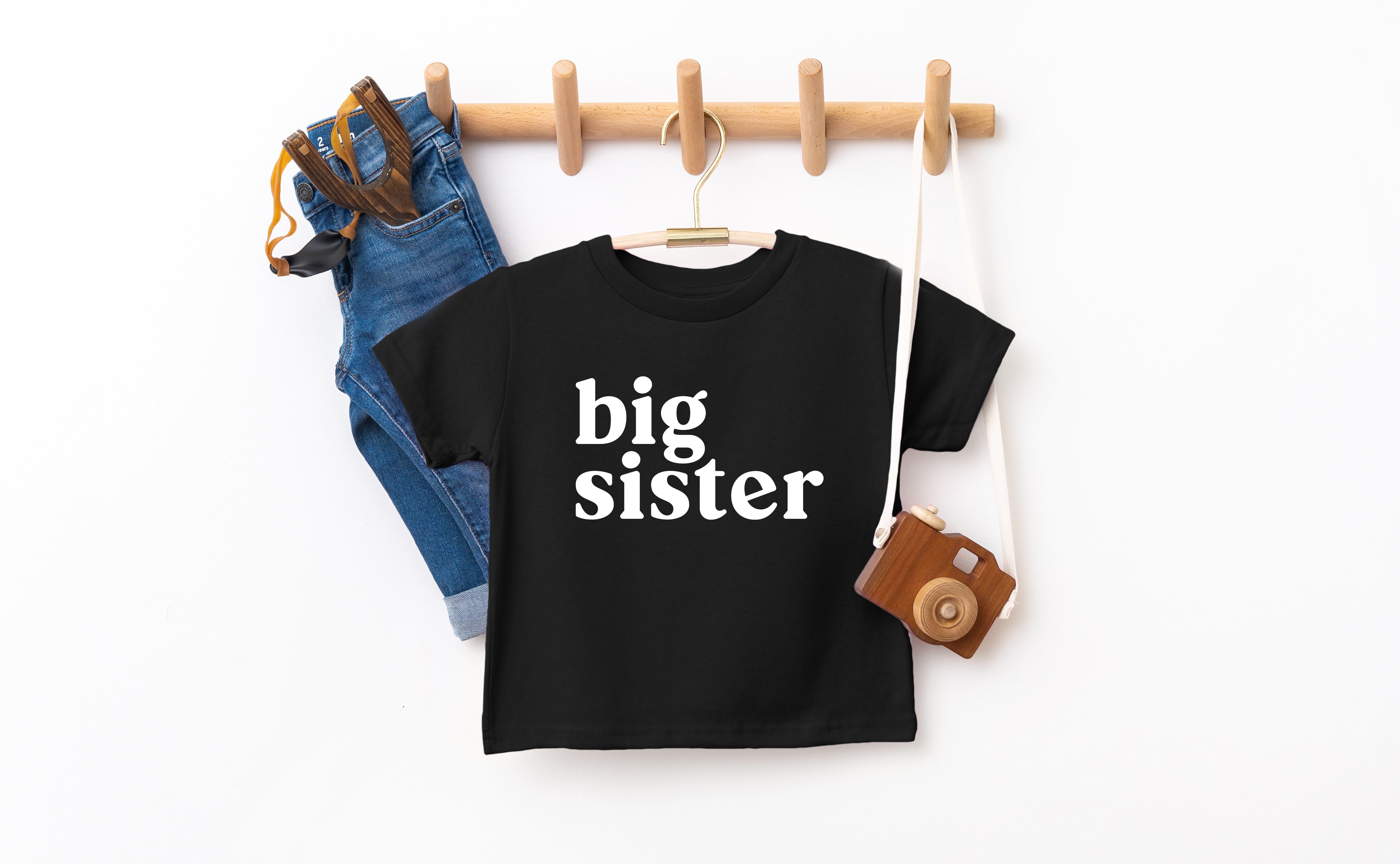 Big sister Sibling Family Matching Tees